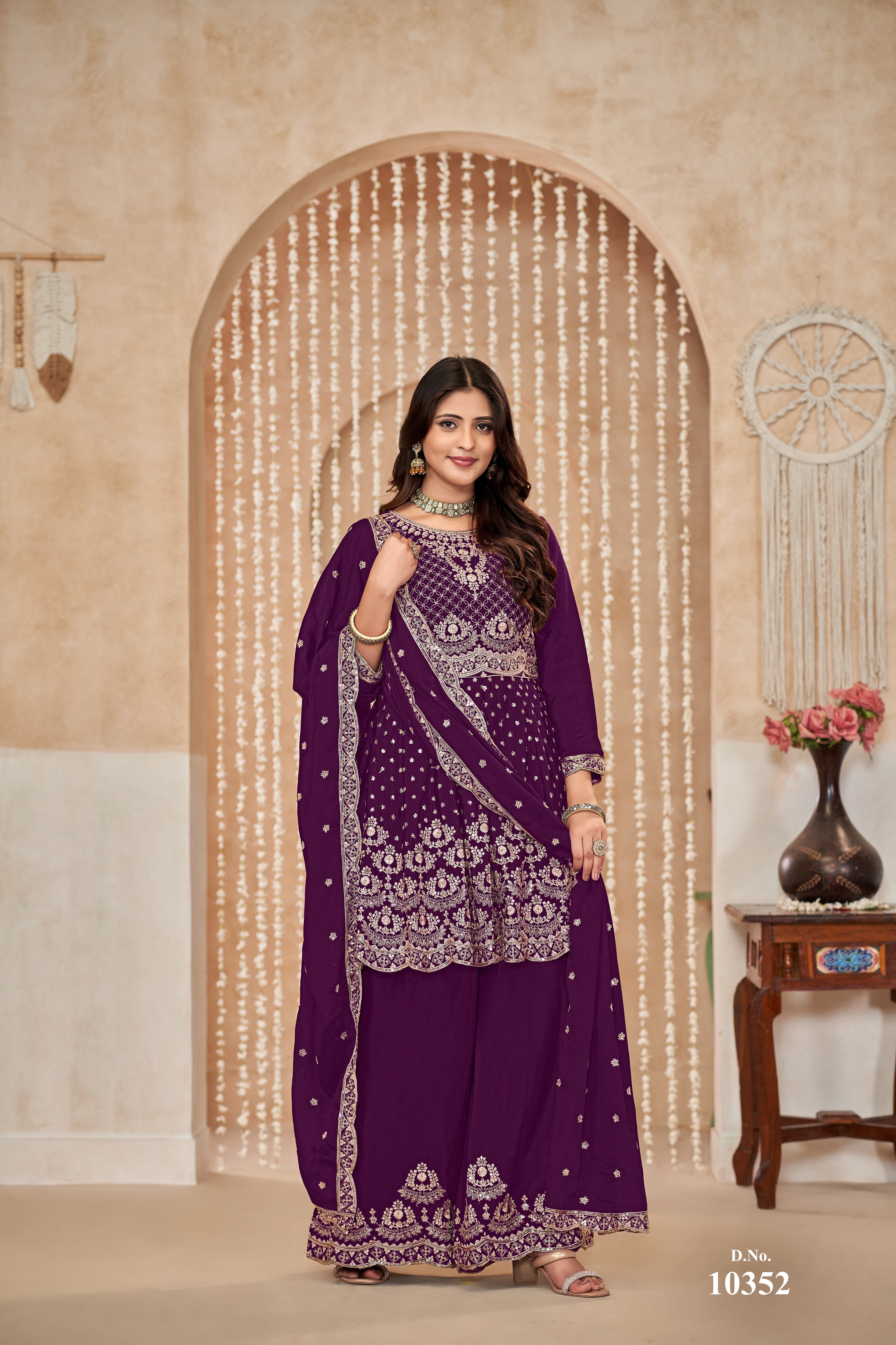 Exlusive sharara on chinon fab EASR0049