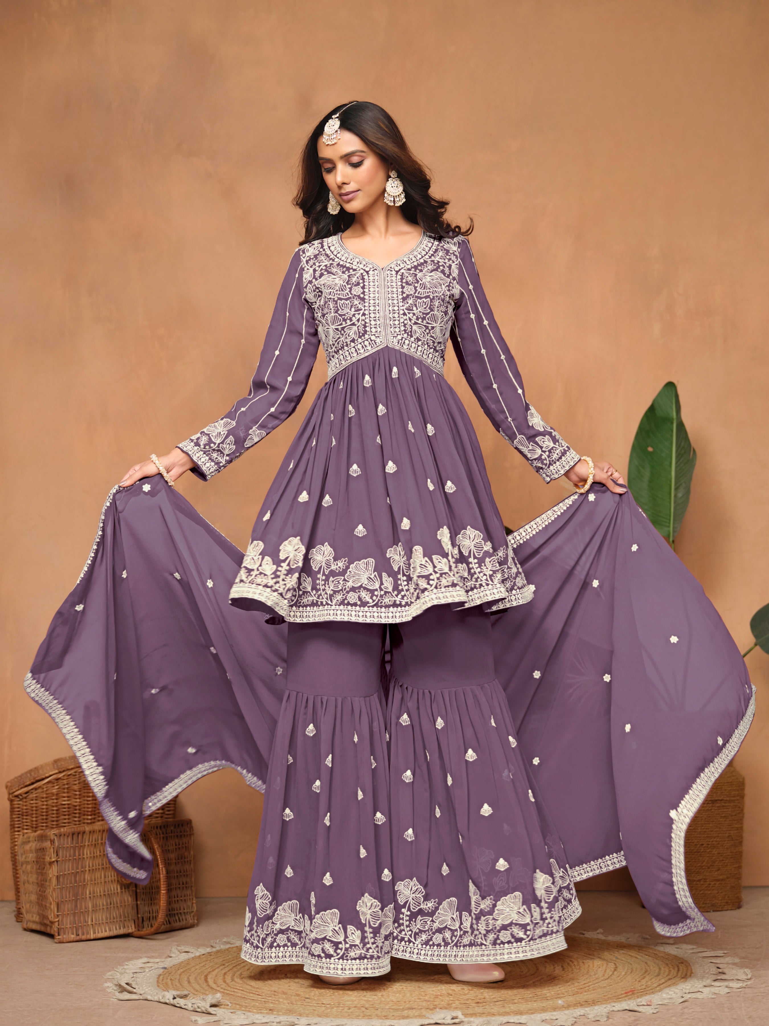 Sharara Shine sharara suit EASR0064