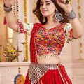 Raasroop Lehenga Set NV0021