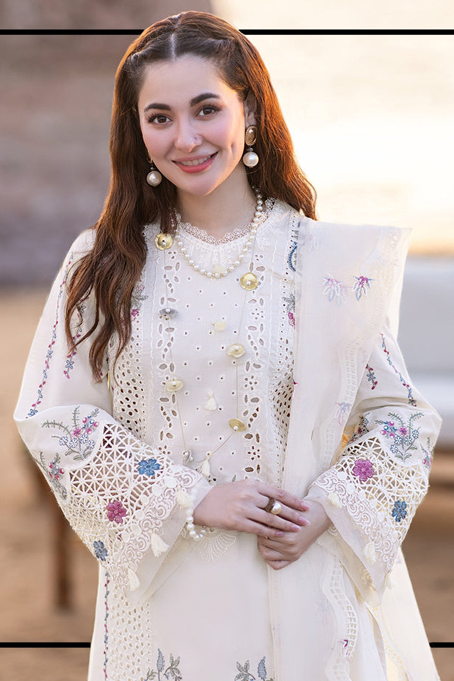 Cotton Haven Embroidered Pakistani suit LXPK0017