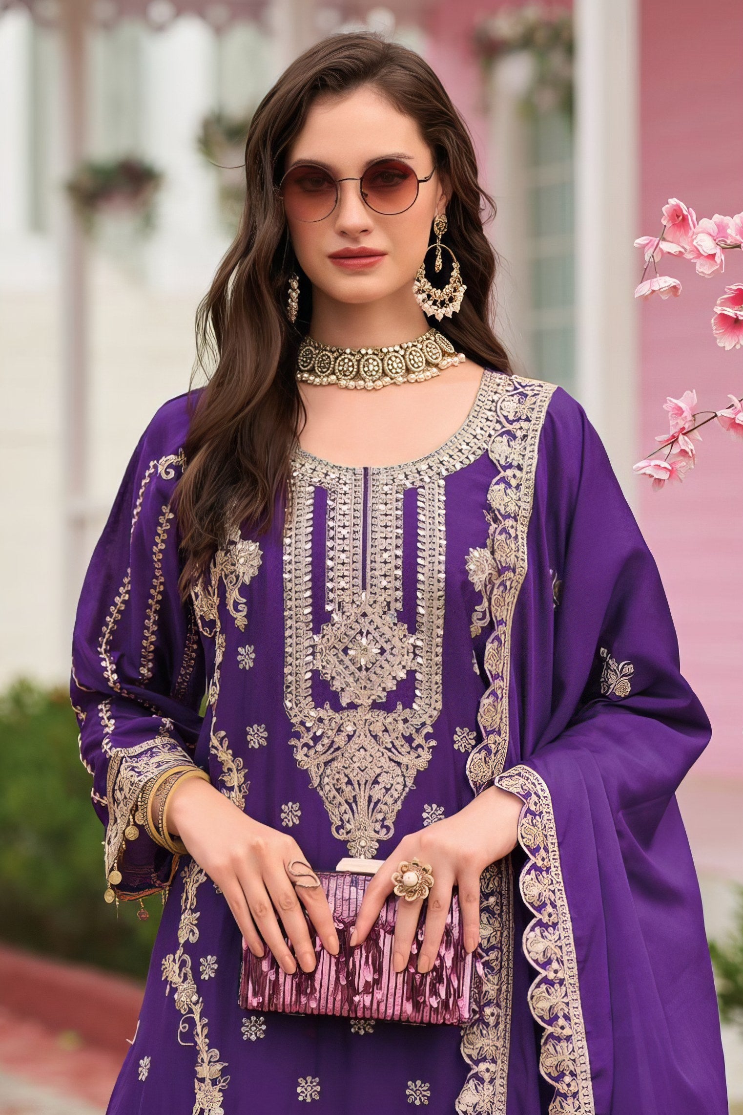 Chinon Bloom Pakistani suit LXPK0011