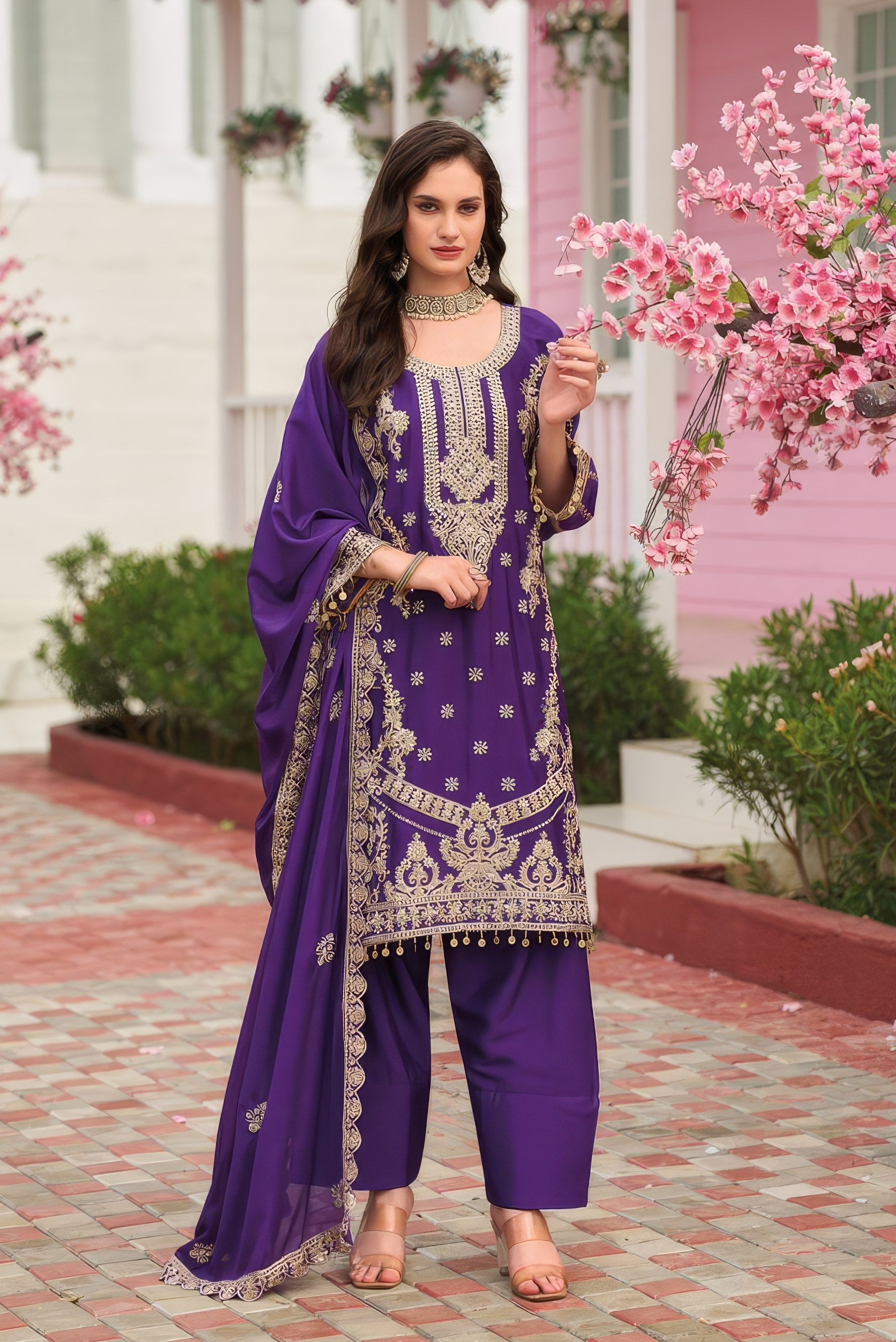 Chinon Bloom Pakistani suit LXPK0011
