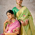 Kora Banarasi Silky Saree LXSE0038