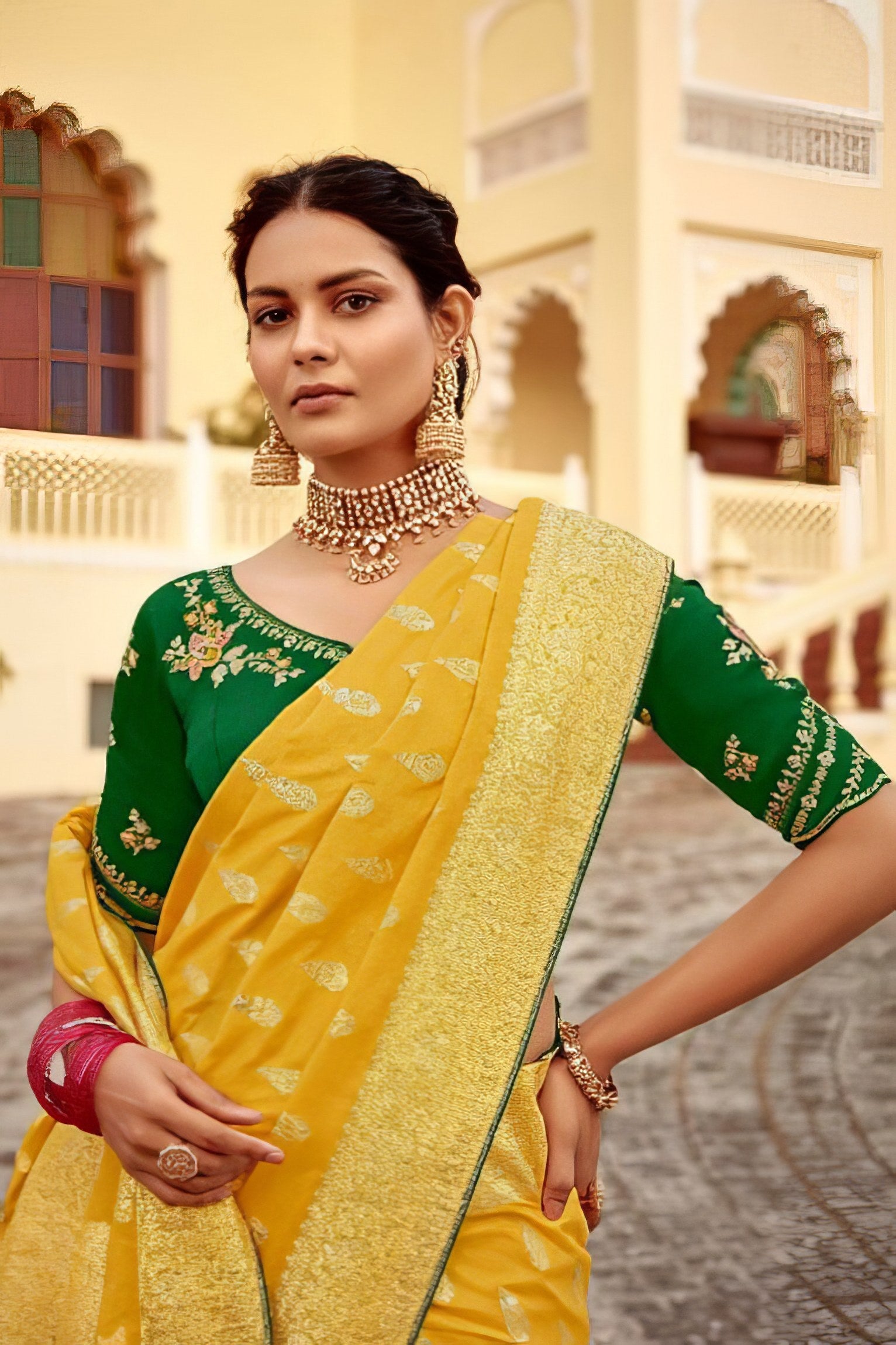 Designer Silk Saree LXSE0044