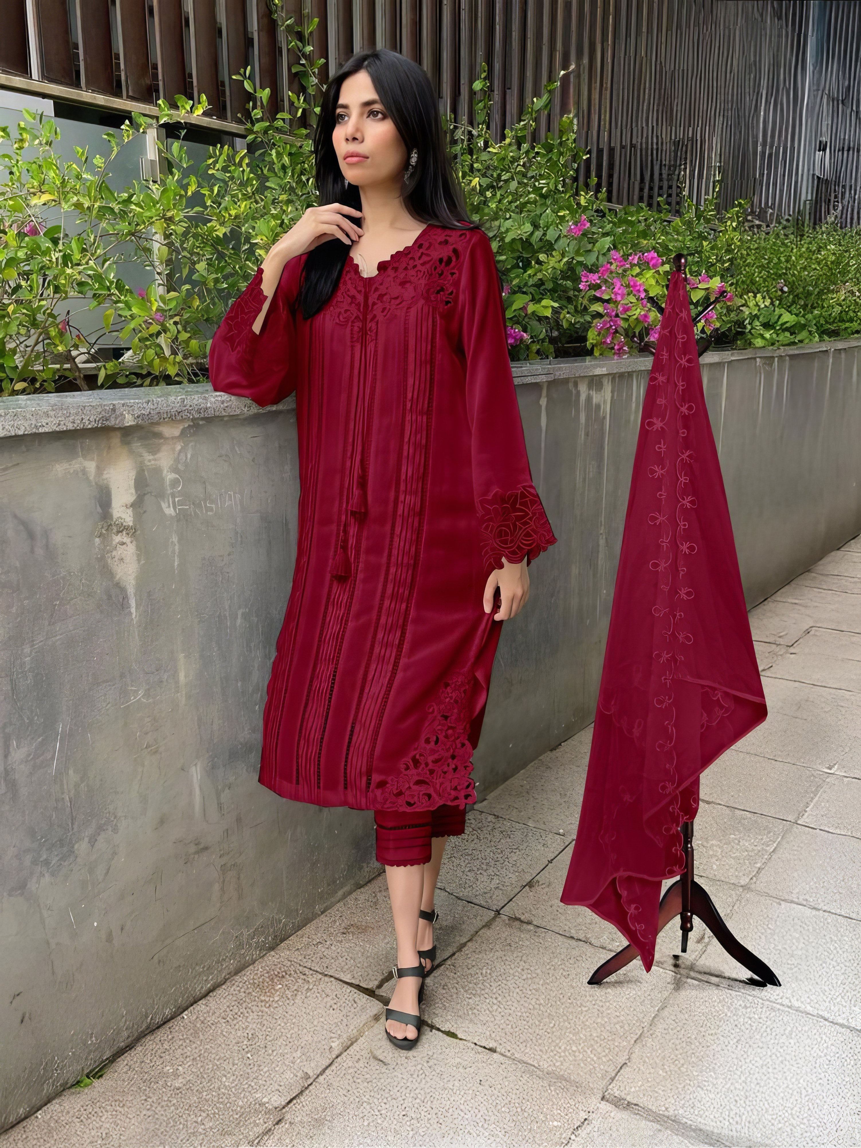 Zyla Embroidery Pakistani Suit LXPK0048