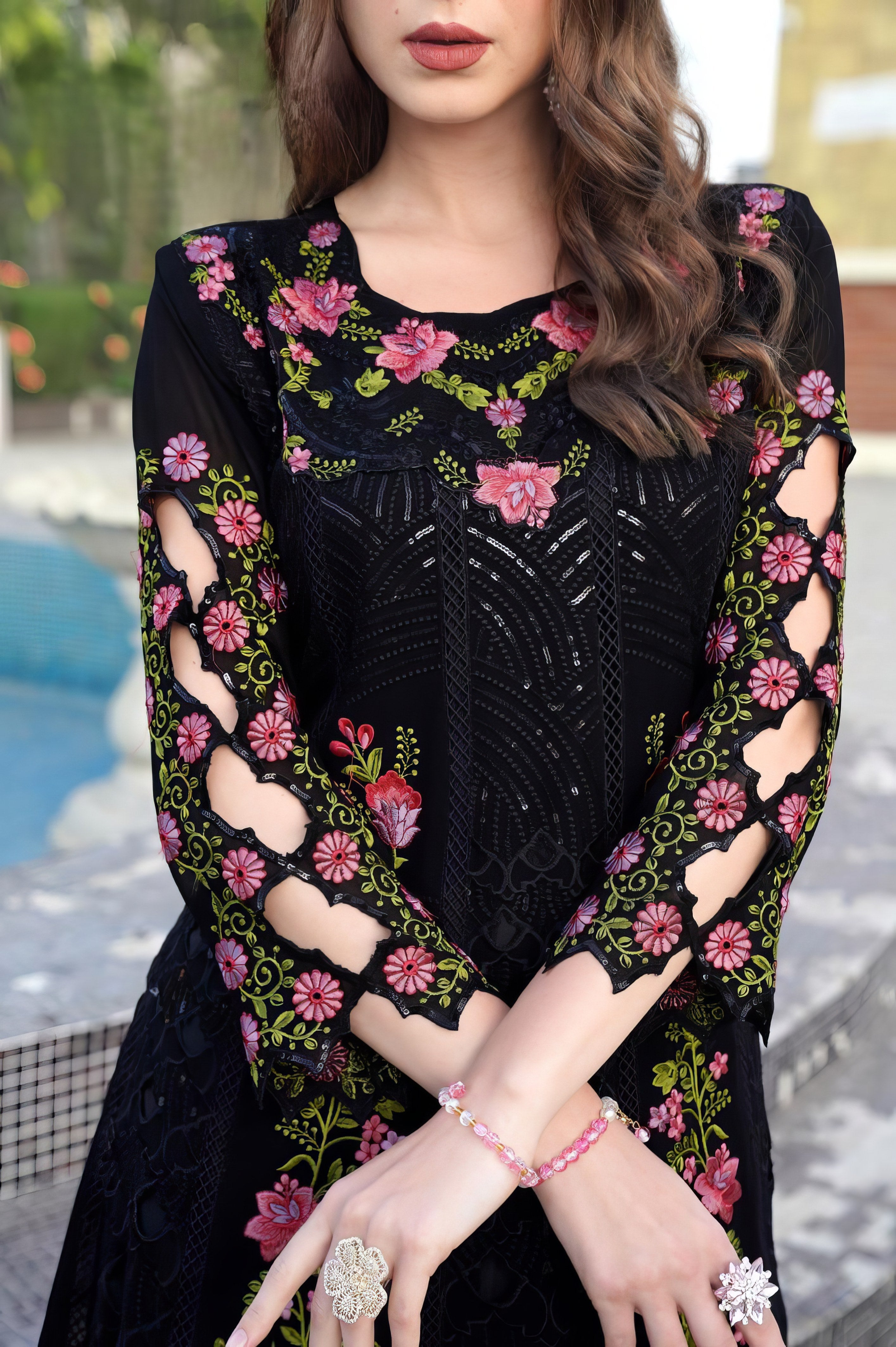 Eliza Fox Georgette Pakistani Suit LXPK0064