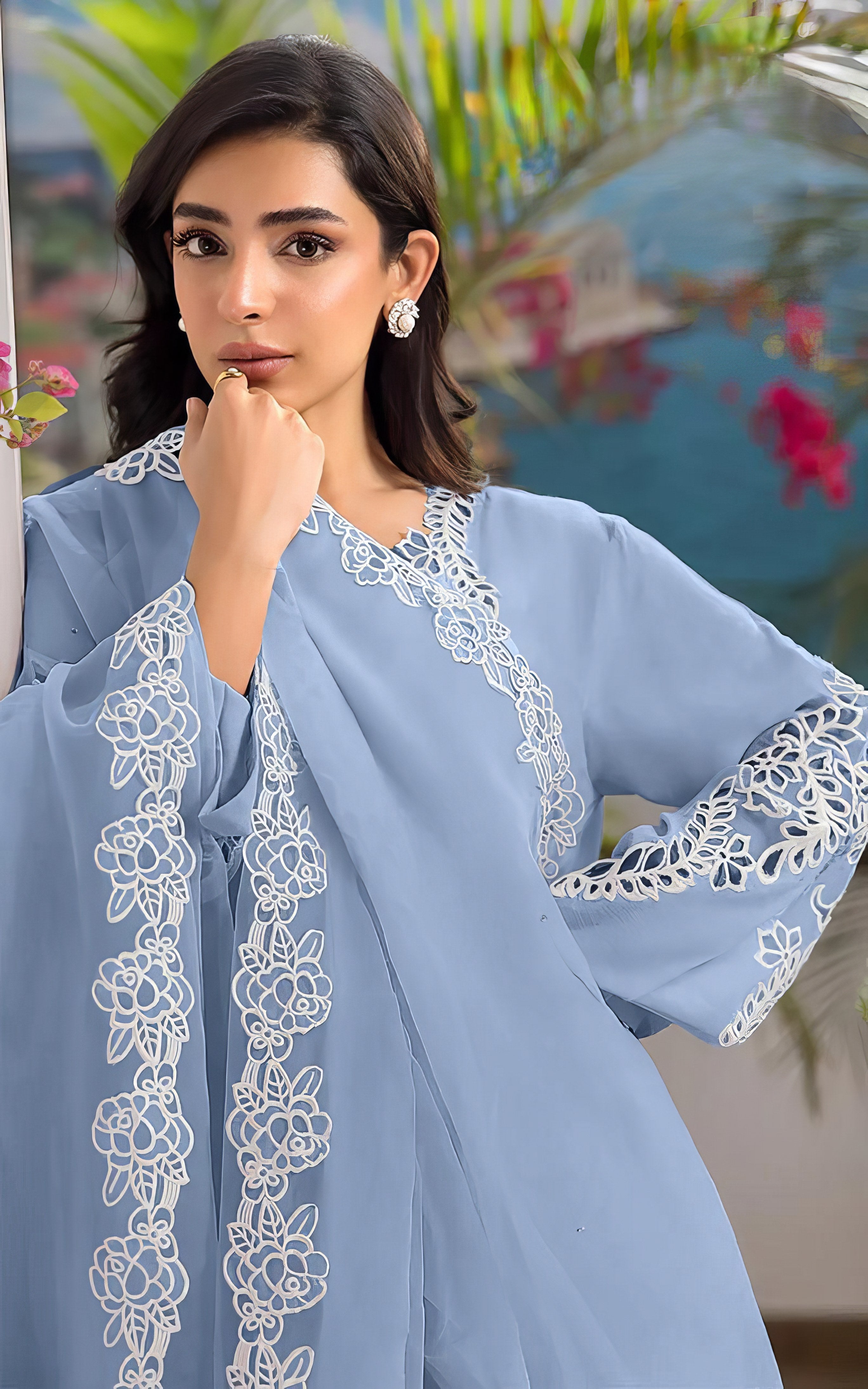 Rihana Embroidered Zam Pakistani Suit LXPK0075