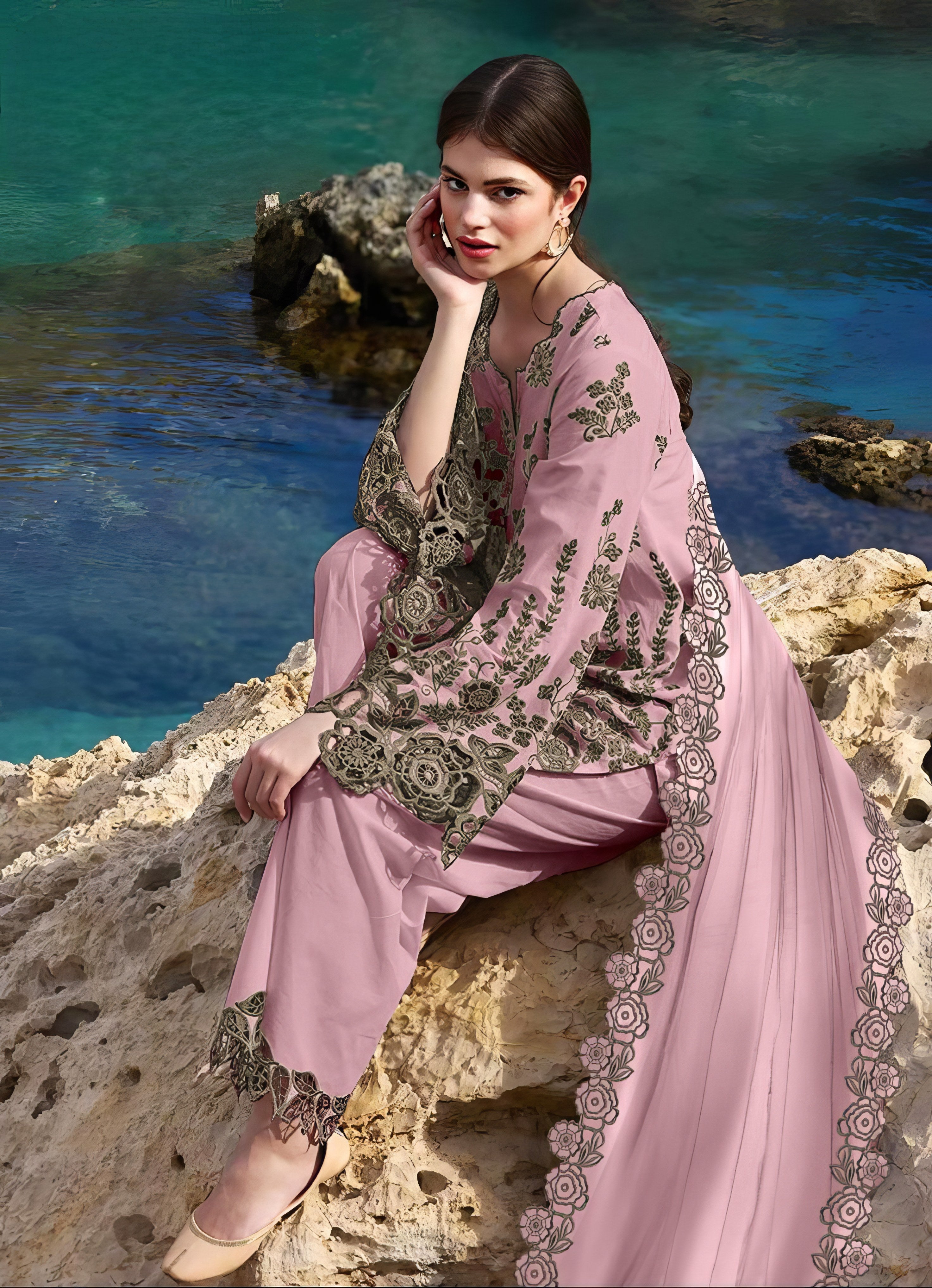 Falak Vichitra Cutwork Pakistani Suit LXPK0076