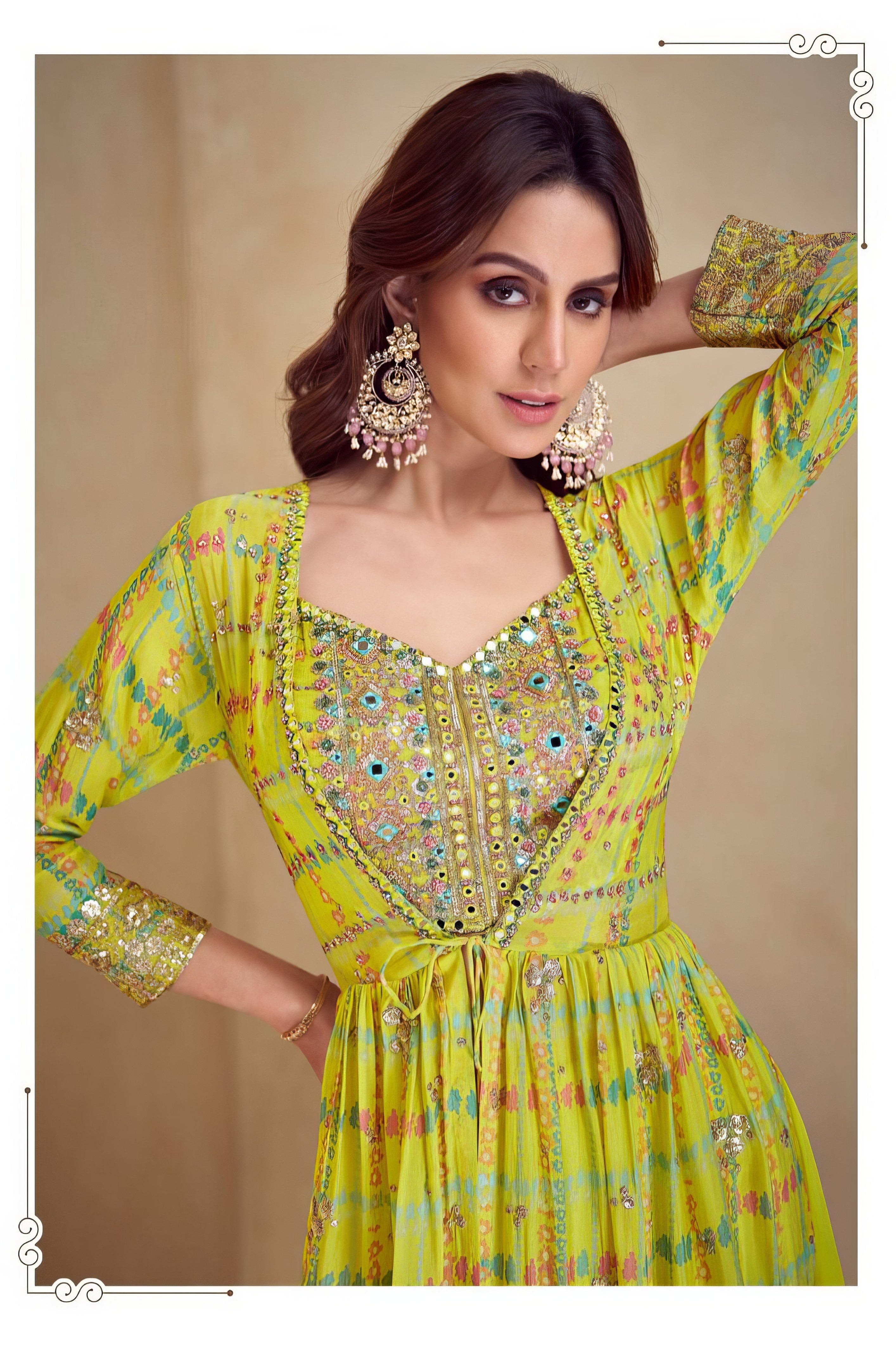 Chinon Printed Sharara LXSR0063