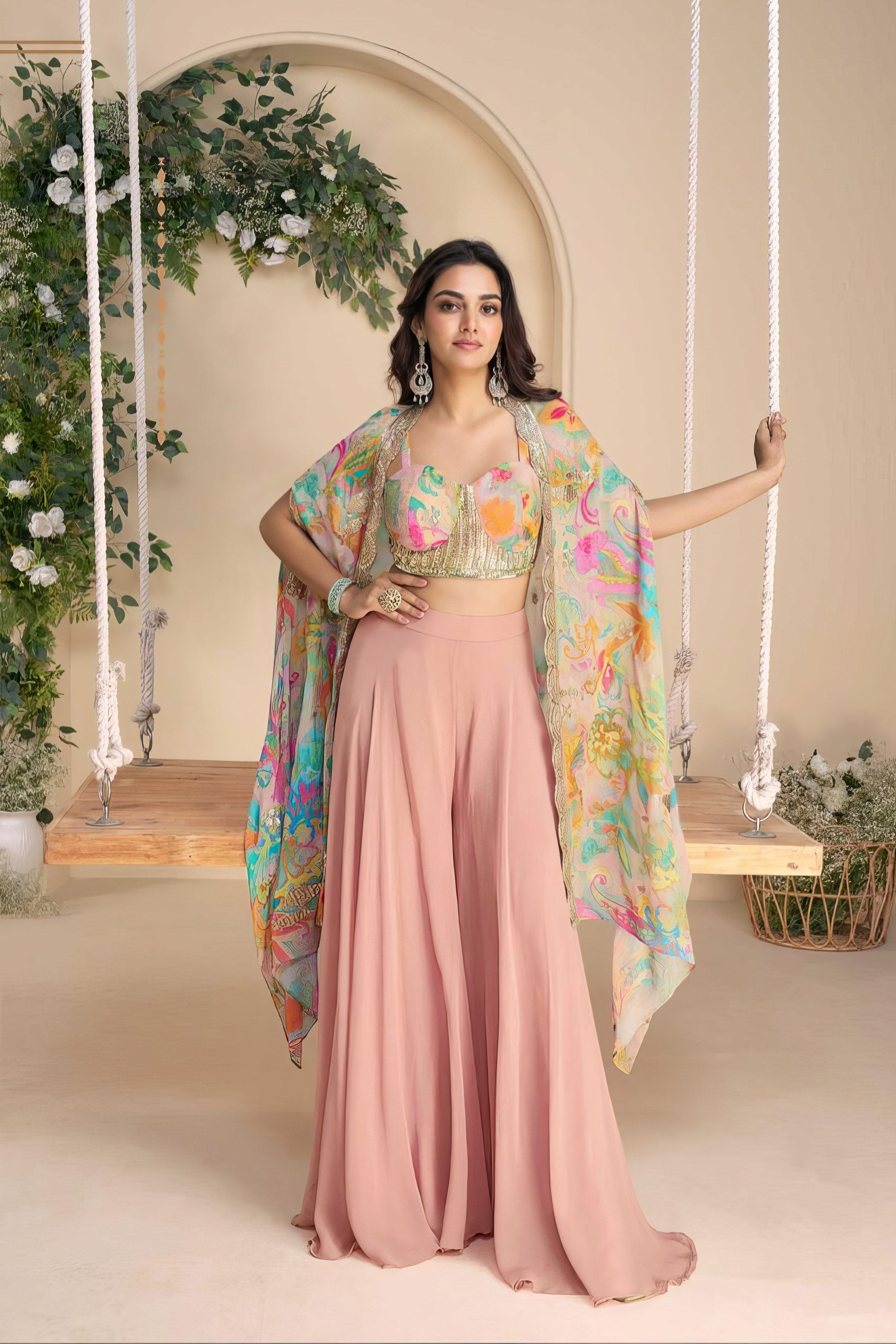 Real Chinon Silky Lehenga LXLG0023