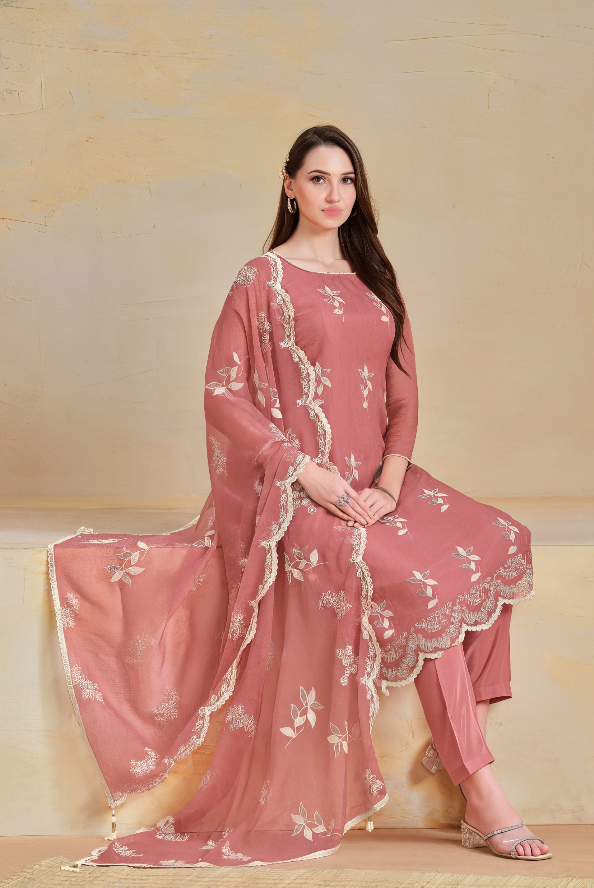 Zarina Sparkle Luxury Suit LXST0050