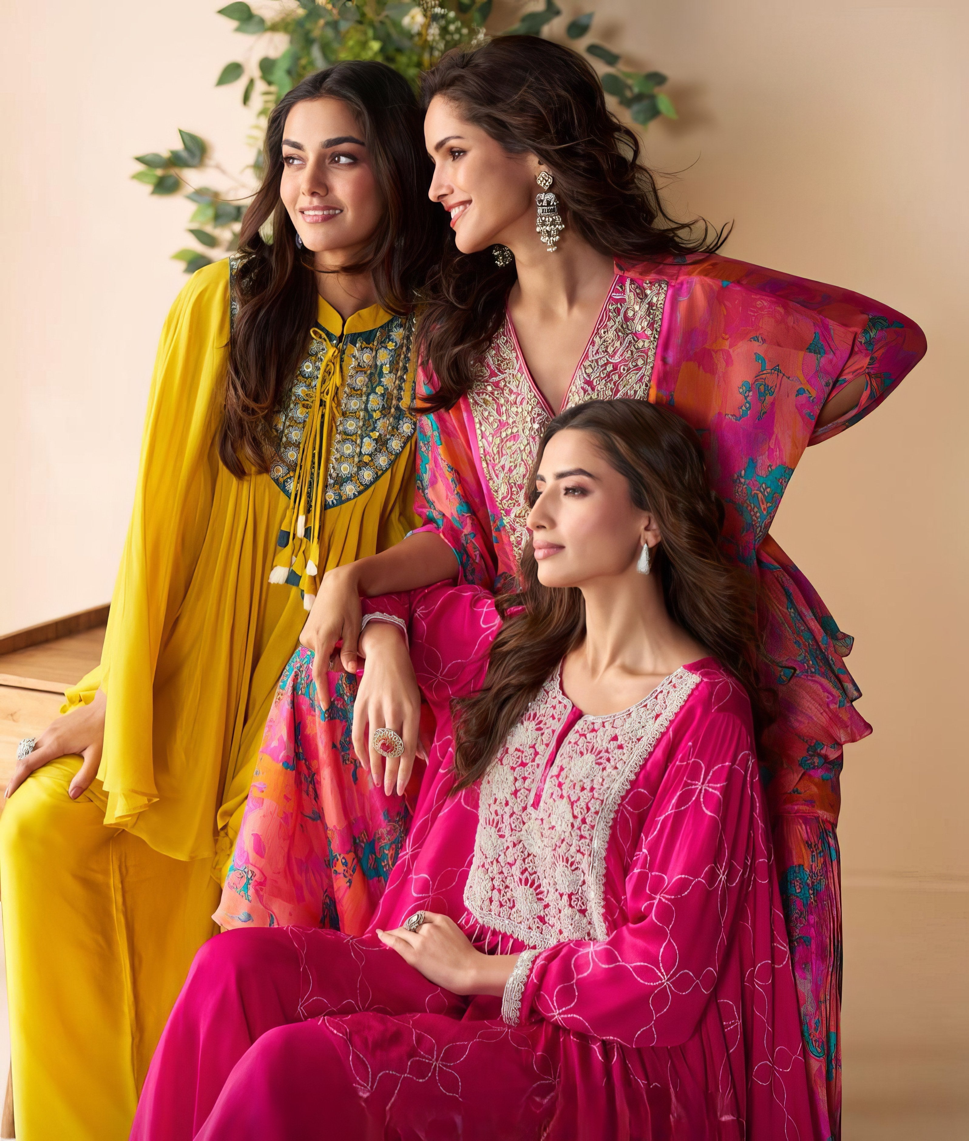 Gulaabo Poncho Sharara Suit LXSR0070