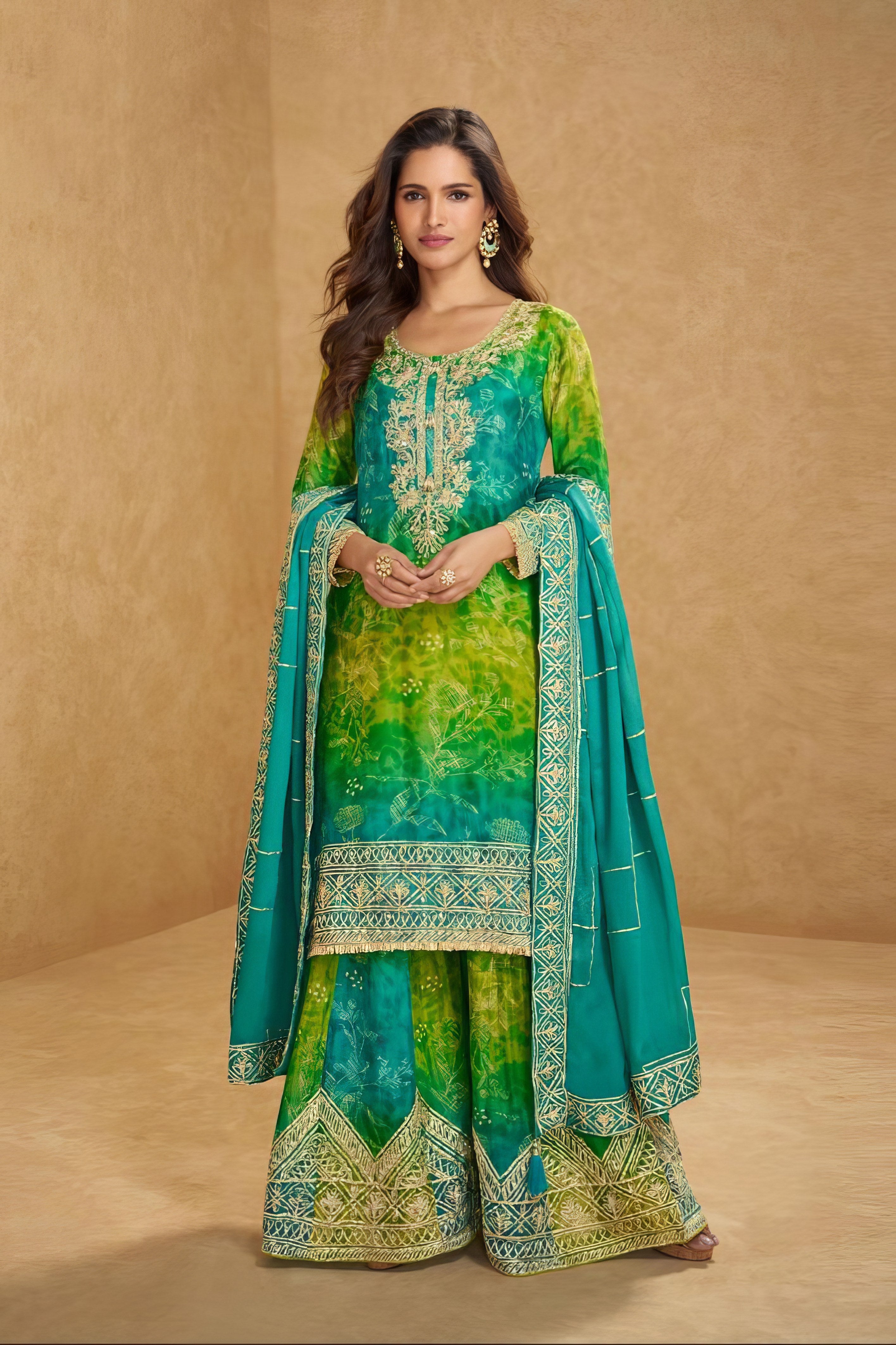 Rangrez Premium Sharara Suit LXSR0089