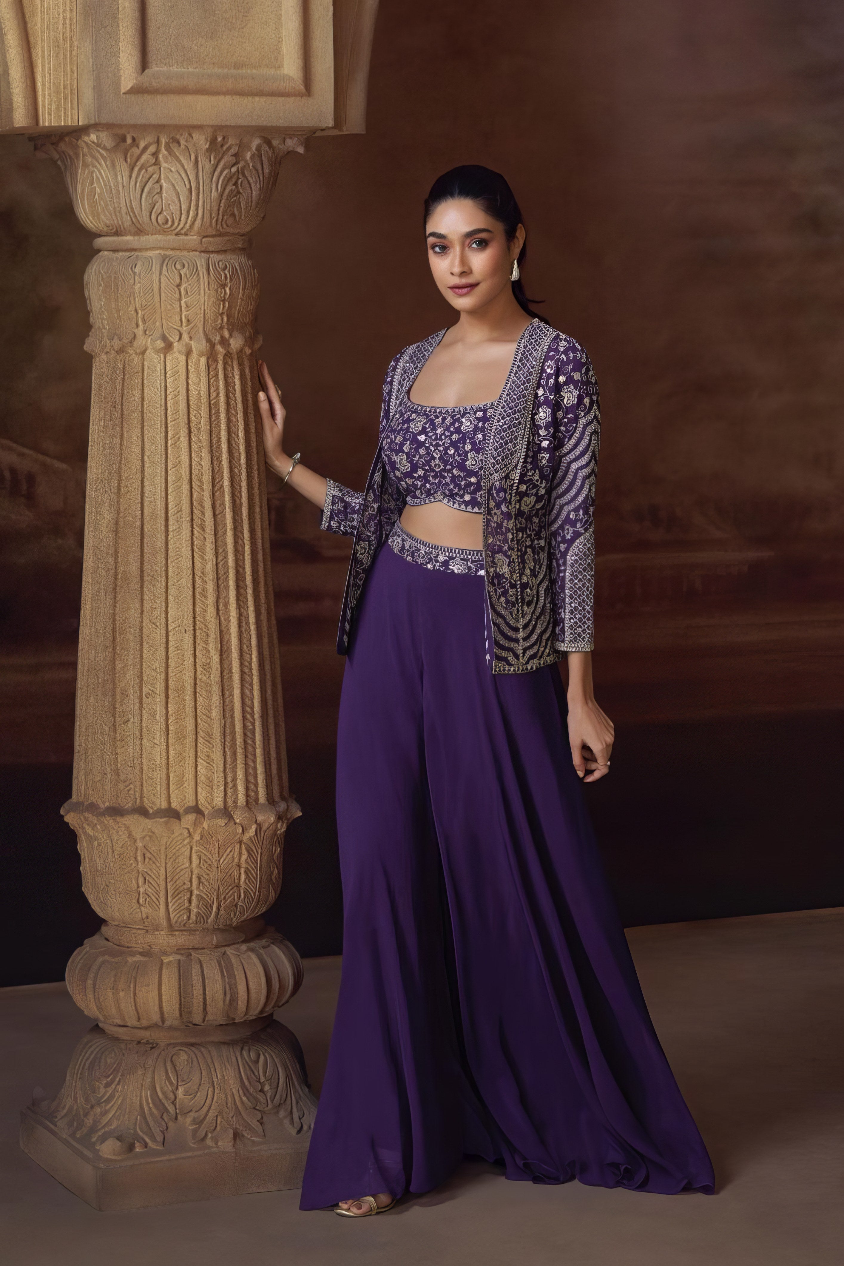 Sitara Plazzo Set LXLG0025