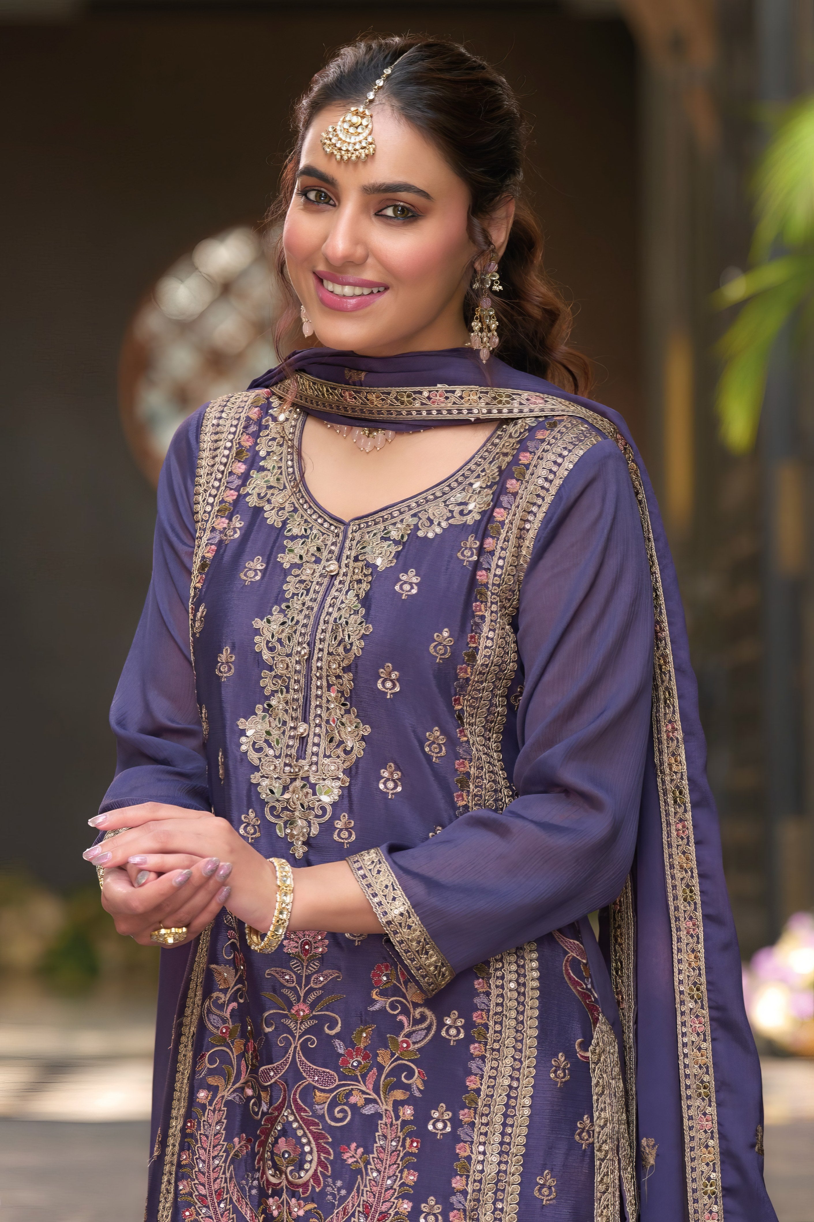 Tehzeeb Embroidred Luxury Suit LXST0053