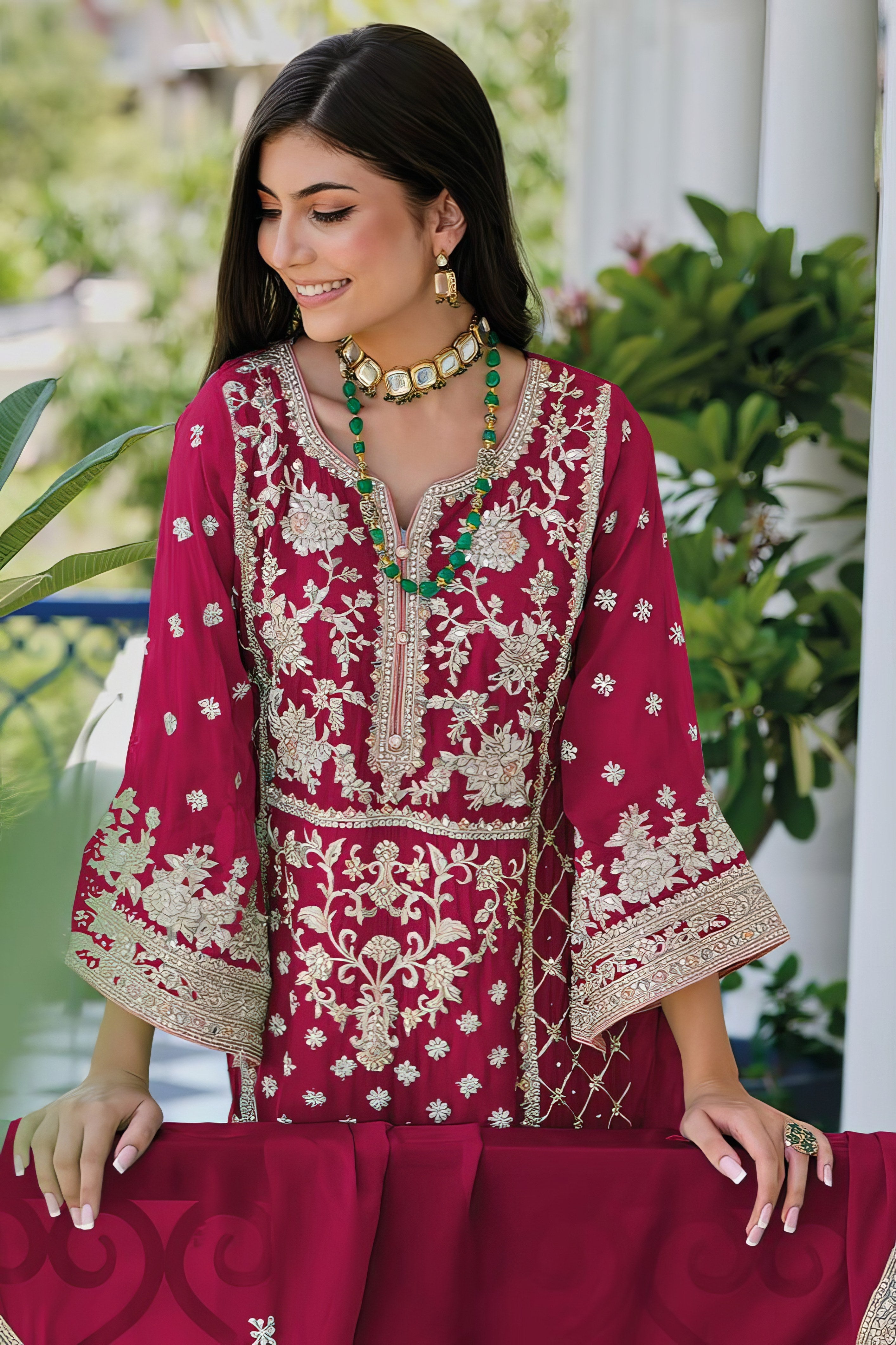 Full Embroidred Pakistani Suit LXPK0088
