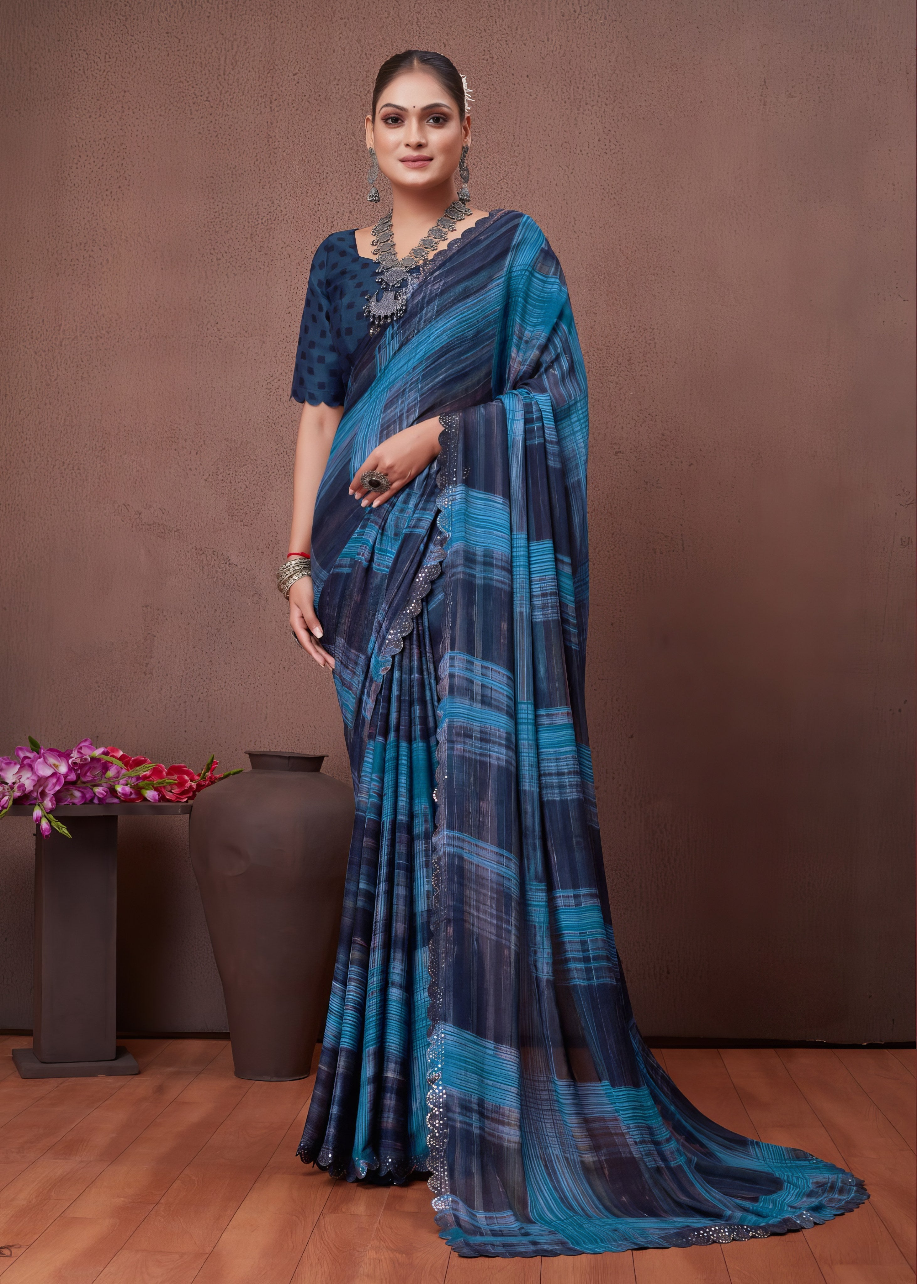 Premium Banarasi style Saree LXSE0070