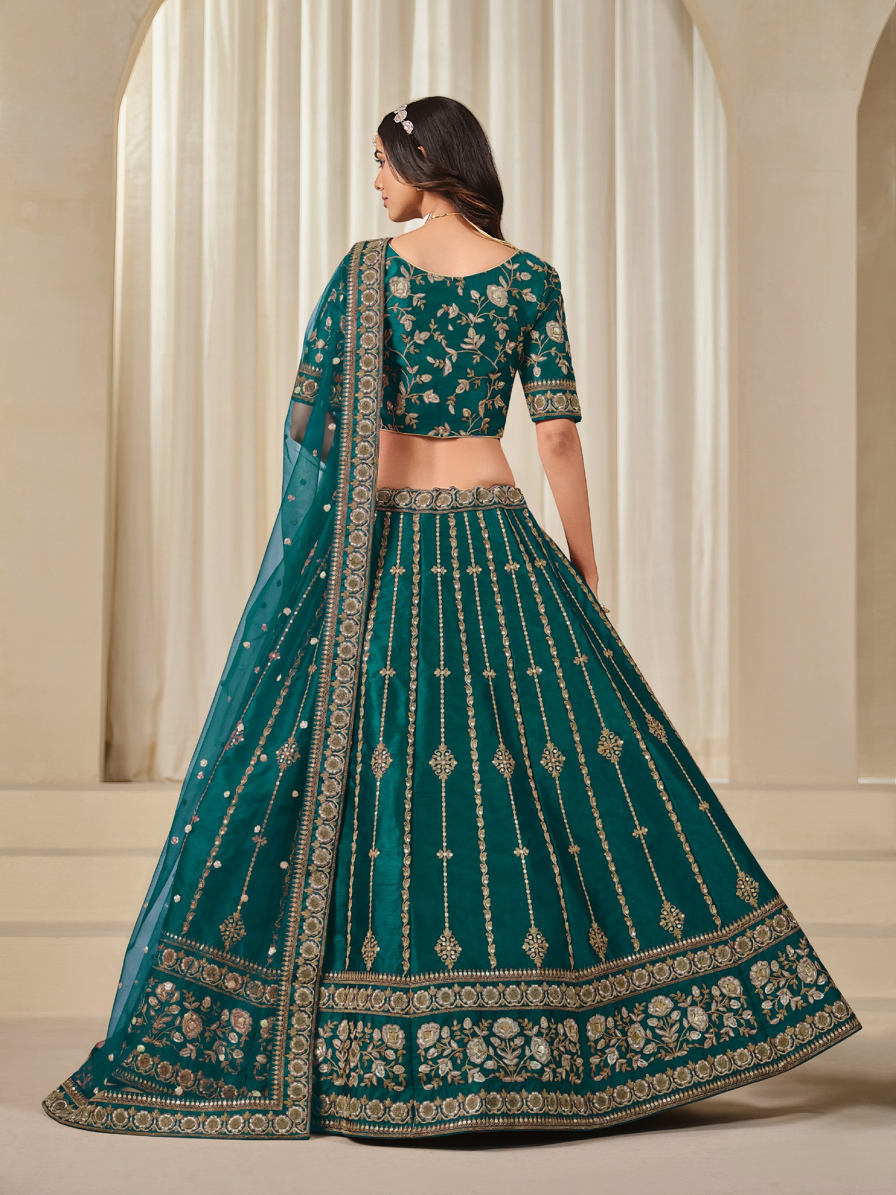 Aarvi Art Silk Lehenga LXLG0027