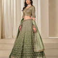 Premium Chinon Silk Lehenga LXLG0028