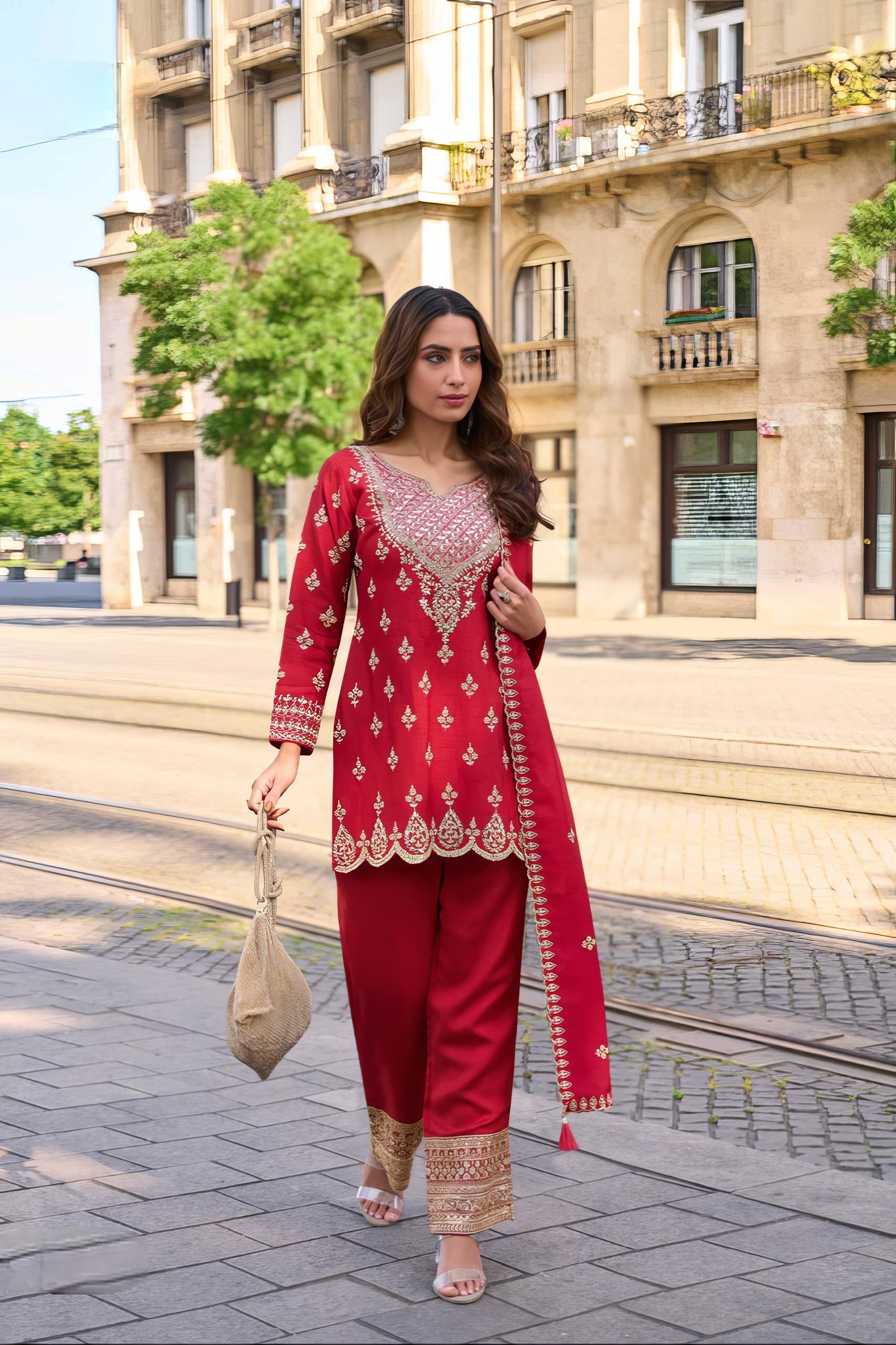 Simar Silk Luxury Suit LXST0066