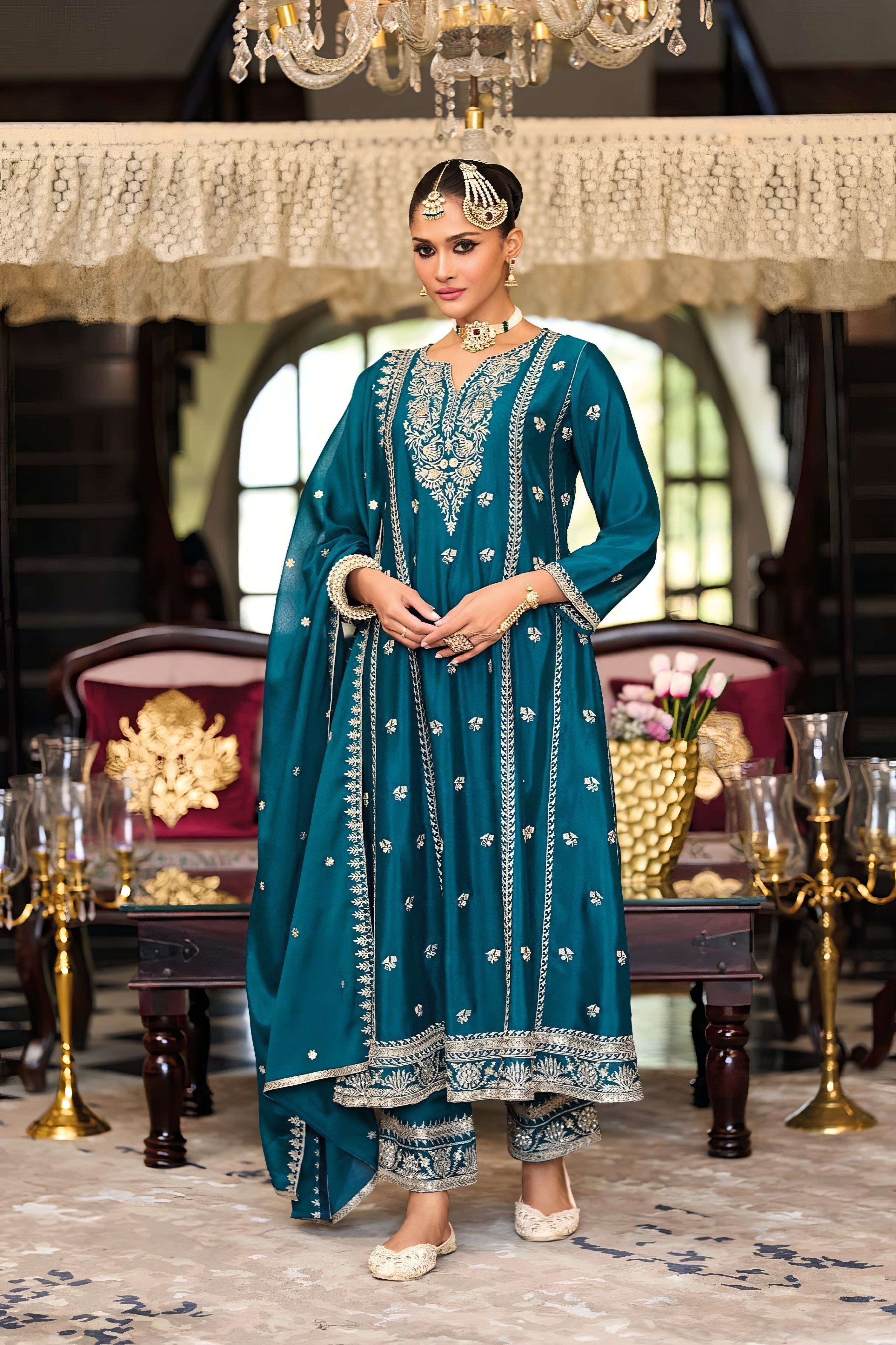 Punjabi Style Ethnic Suit LXST0071