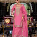 Embroidered Sharara Set LXSR0109
