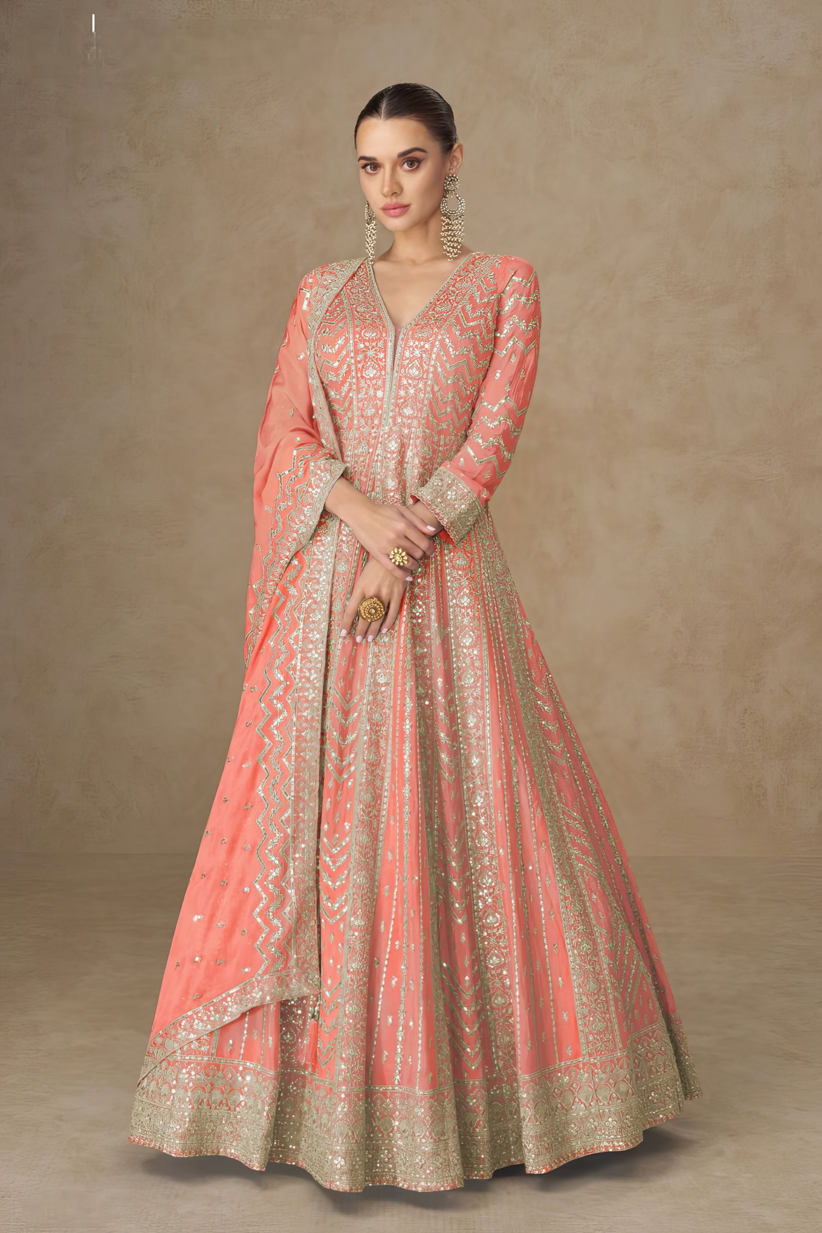 Janki Gown Set LXGW0052