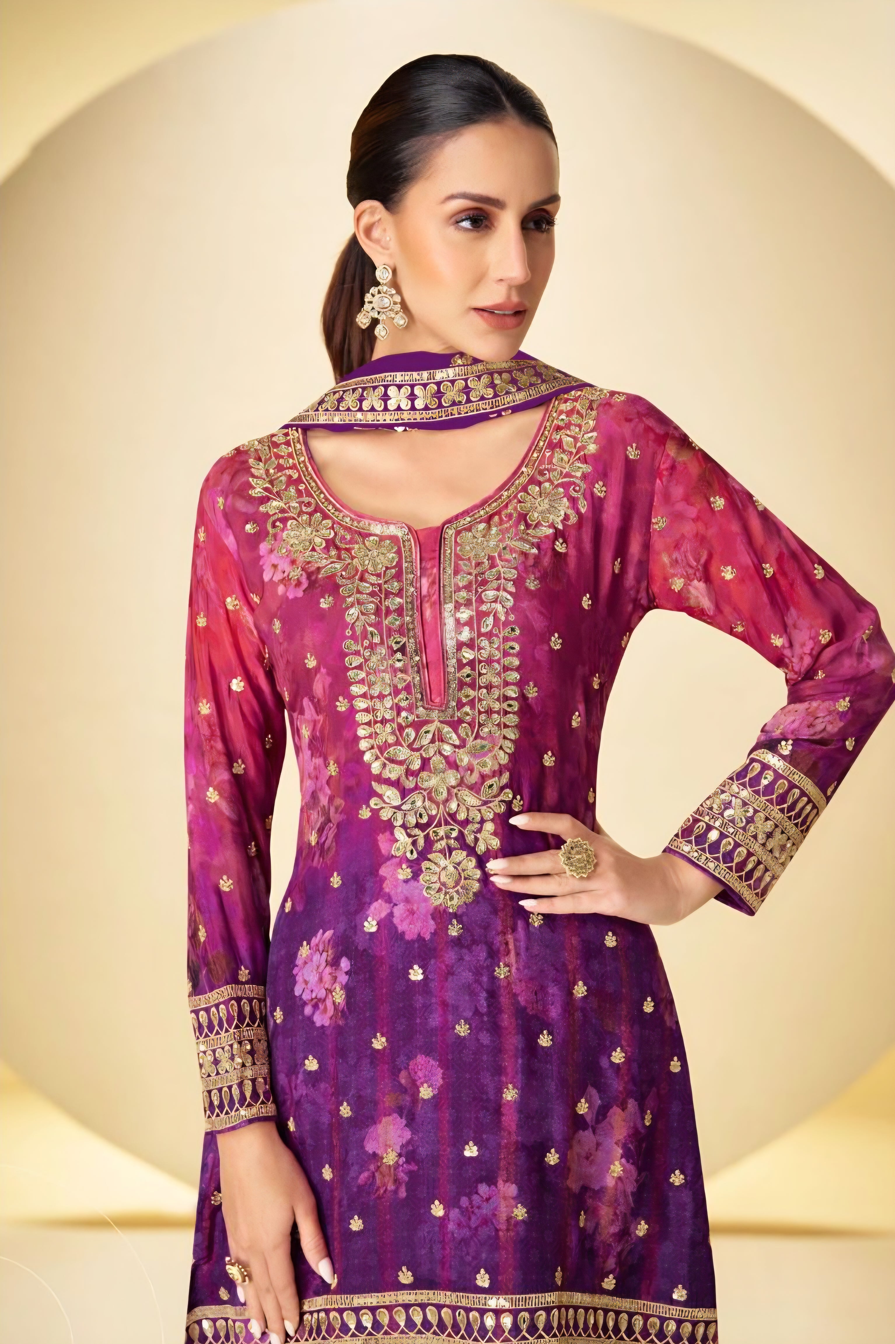 Noor Sharara Set LXGW0053