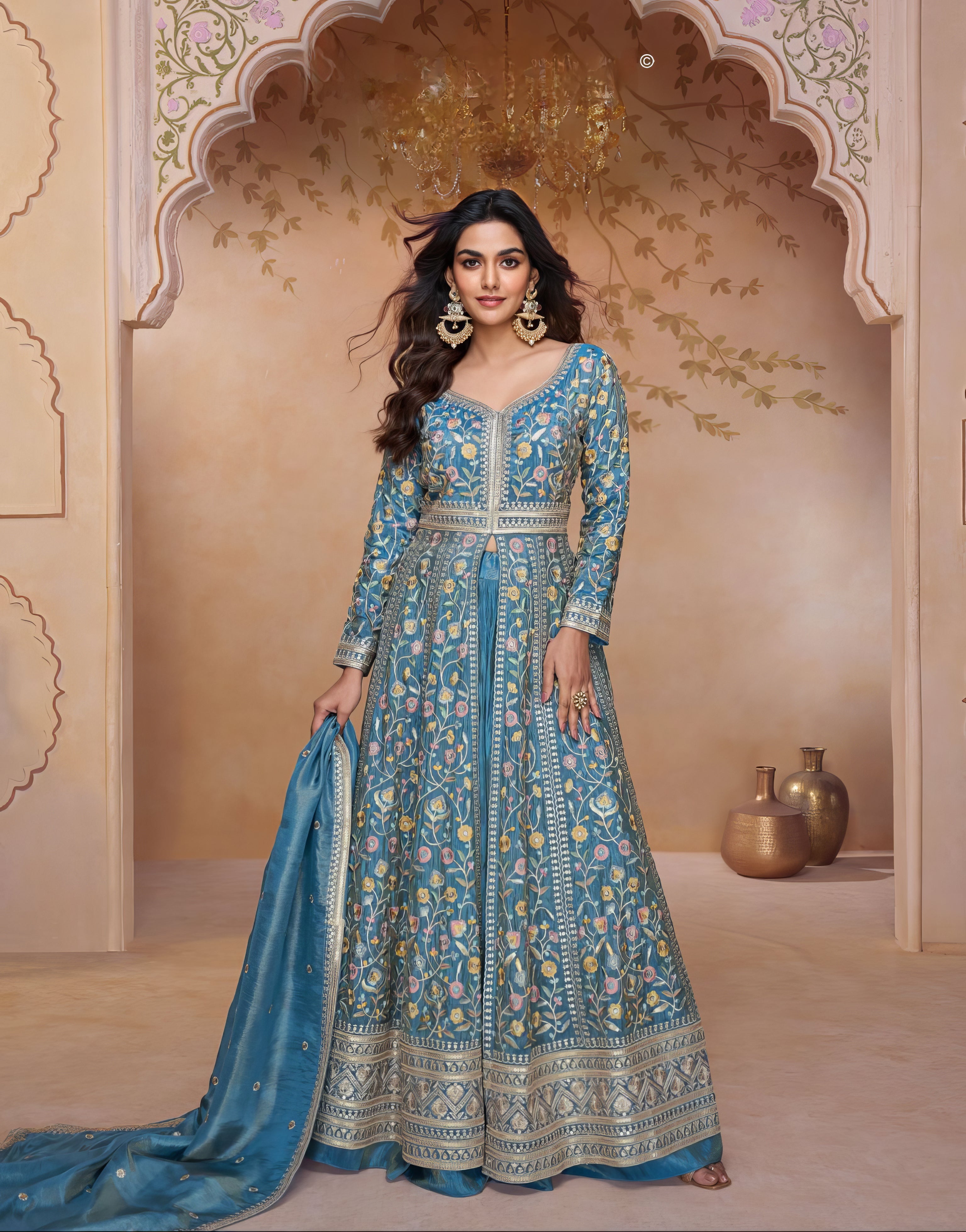 Simar Elegance Gown LXGW0056