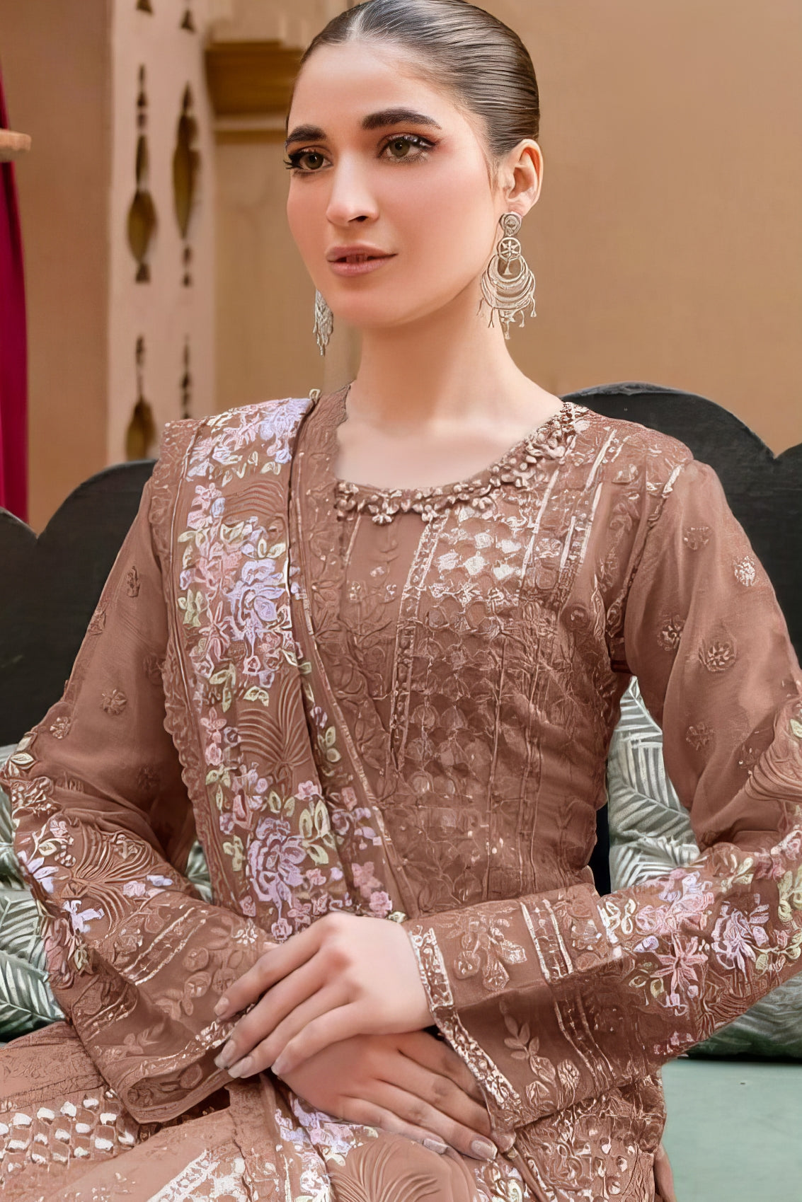 Zariya Luxe Ensemble Pakistani Suit EAPK0089