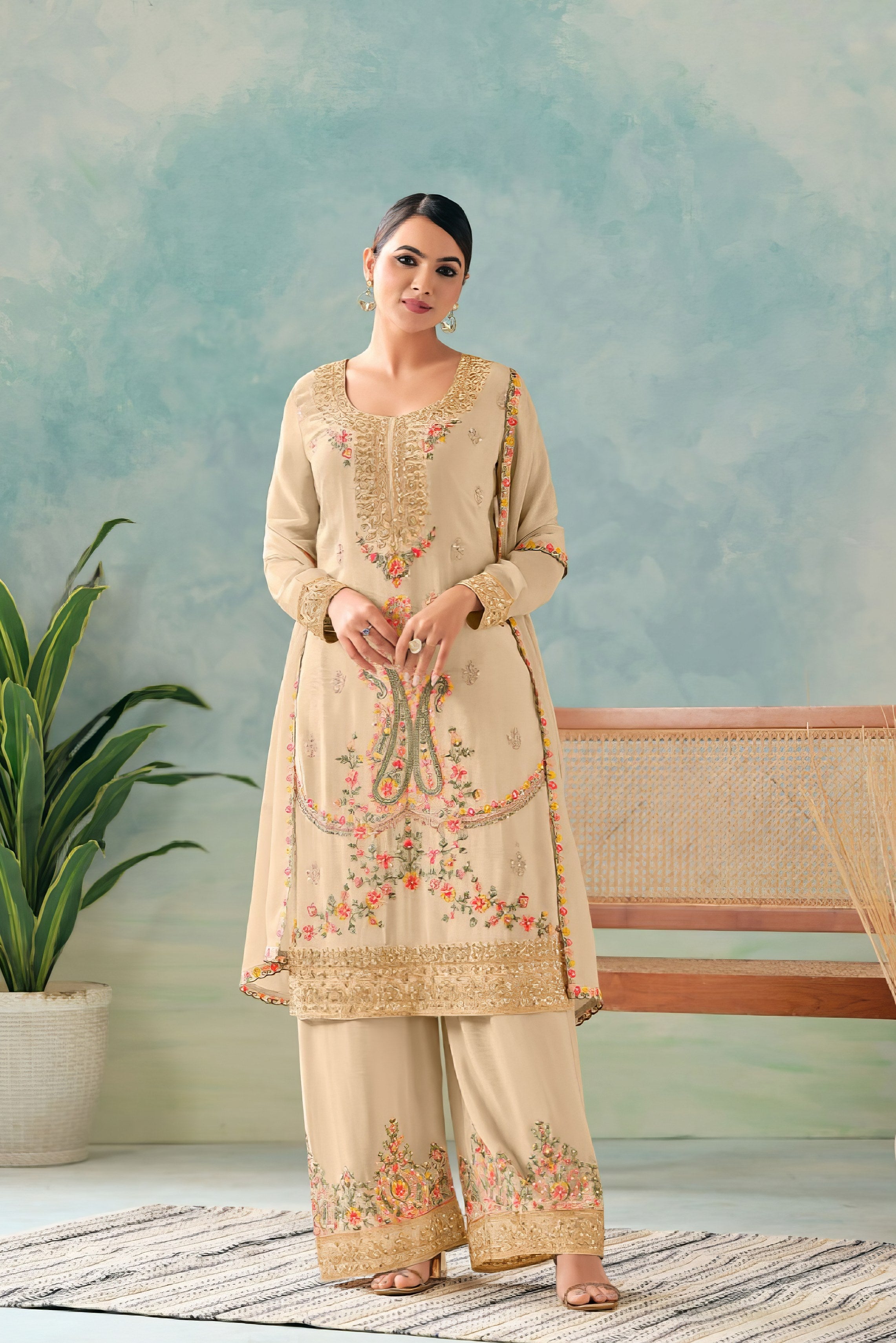 Chinon Charm premium Sharara Suit LXSR0039
