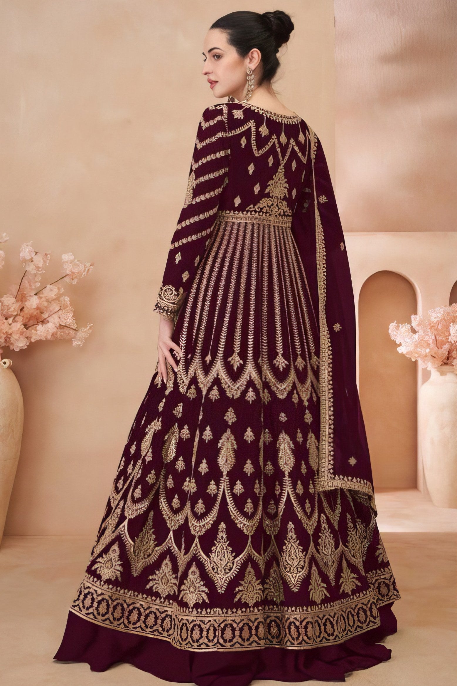 Gilded Charm Luxury Gown LXGW0034