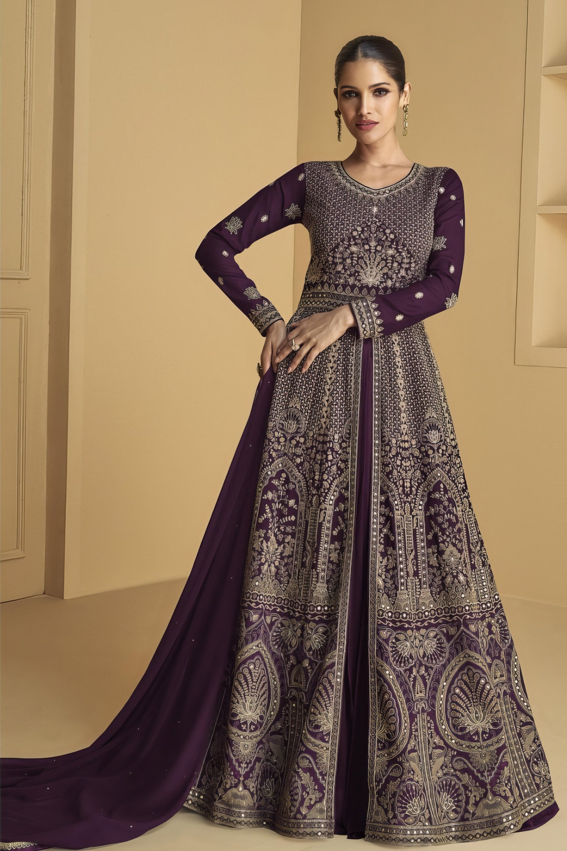 Moonlit Mirage Designer Gown EAGW0068