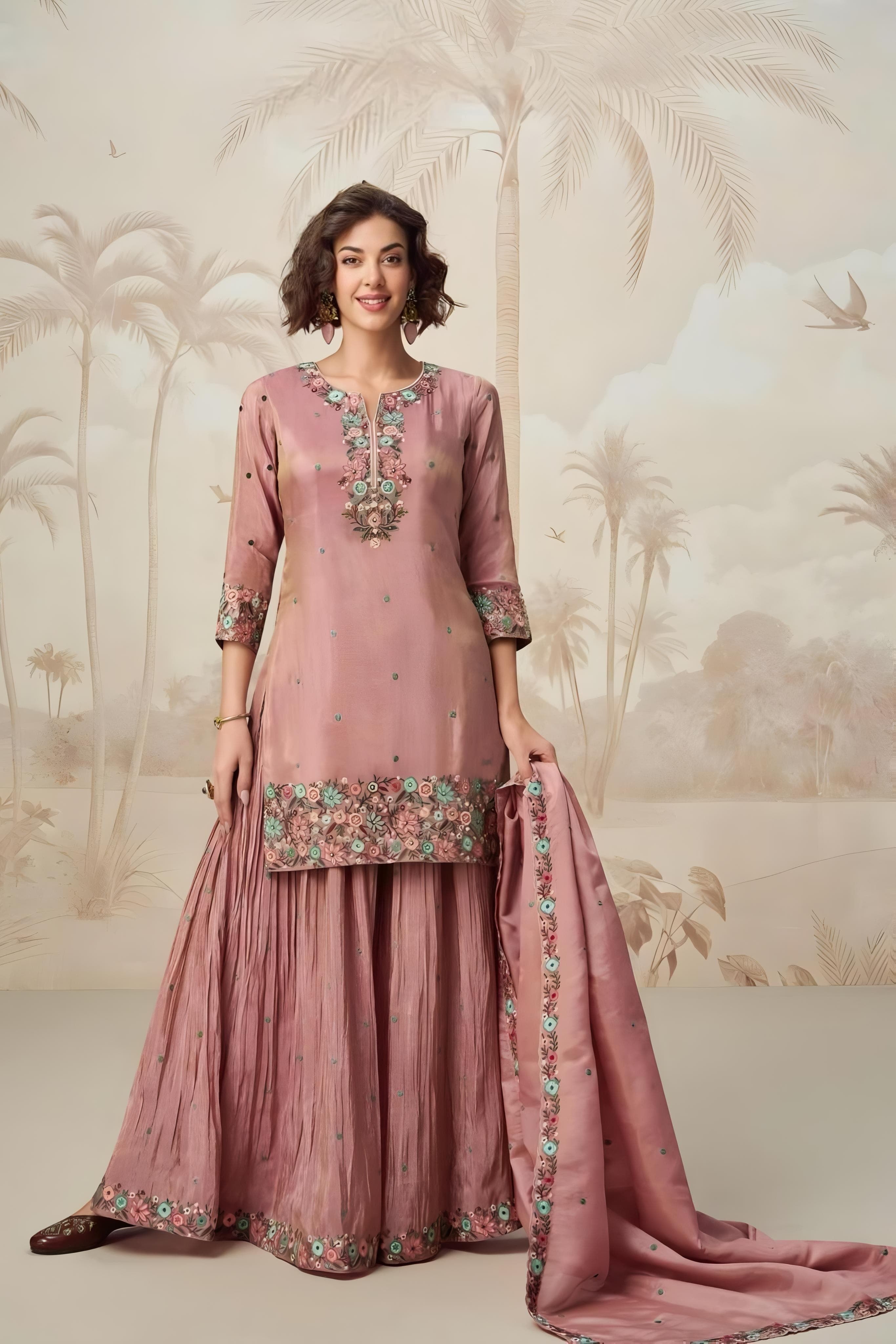 Lace & Light Premium Sharara suit LXSR0001