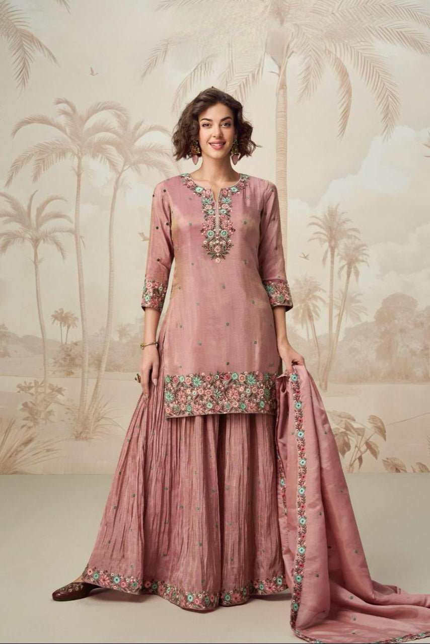 Lace & Light Premium Sharara suit LXSR0001