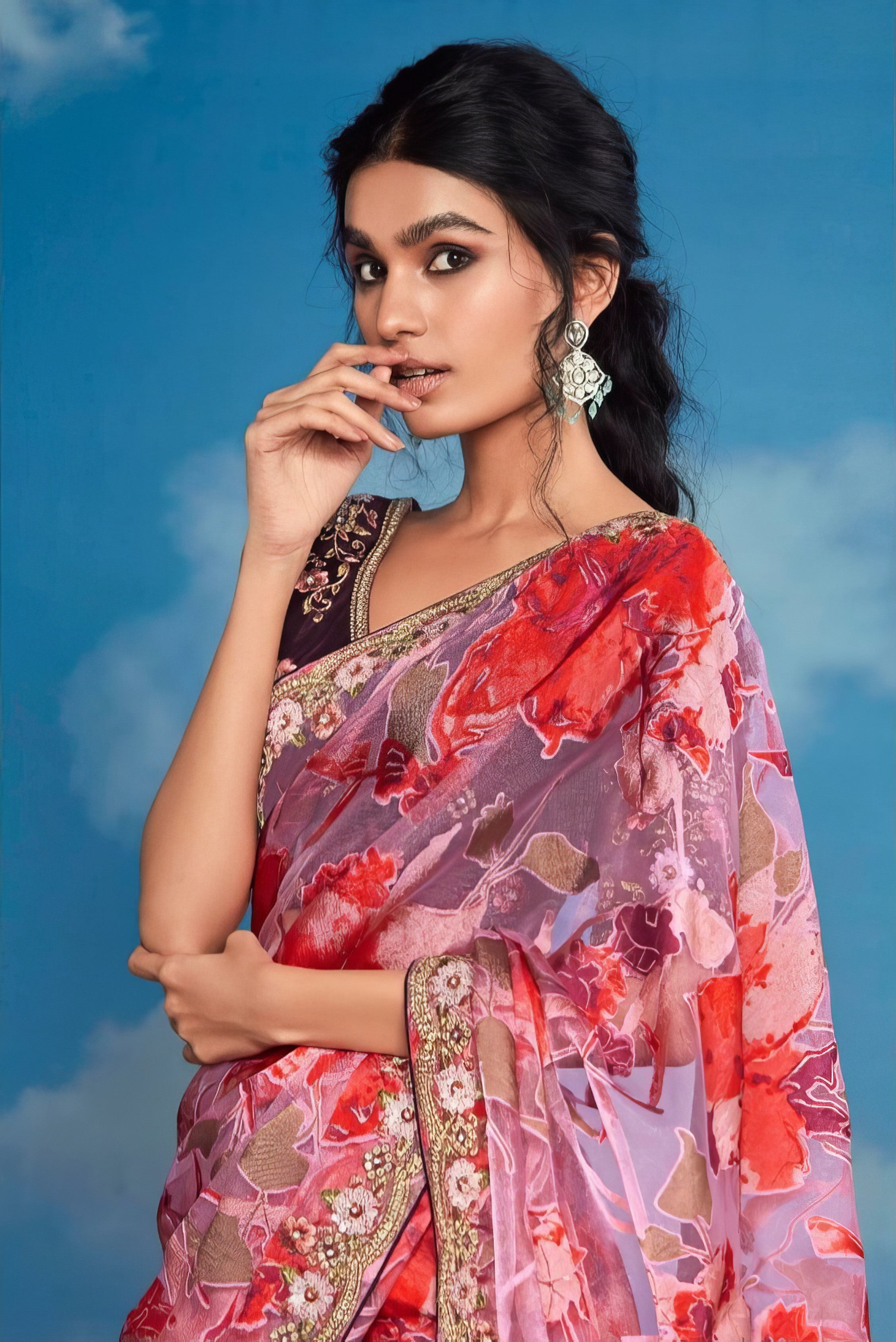 Pure Brasso Fab Saree LXSE0031