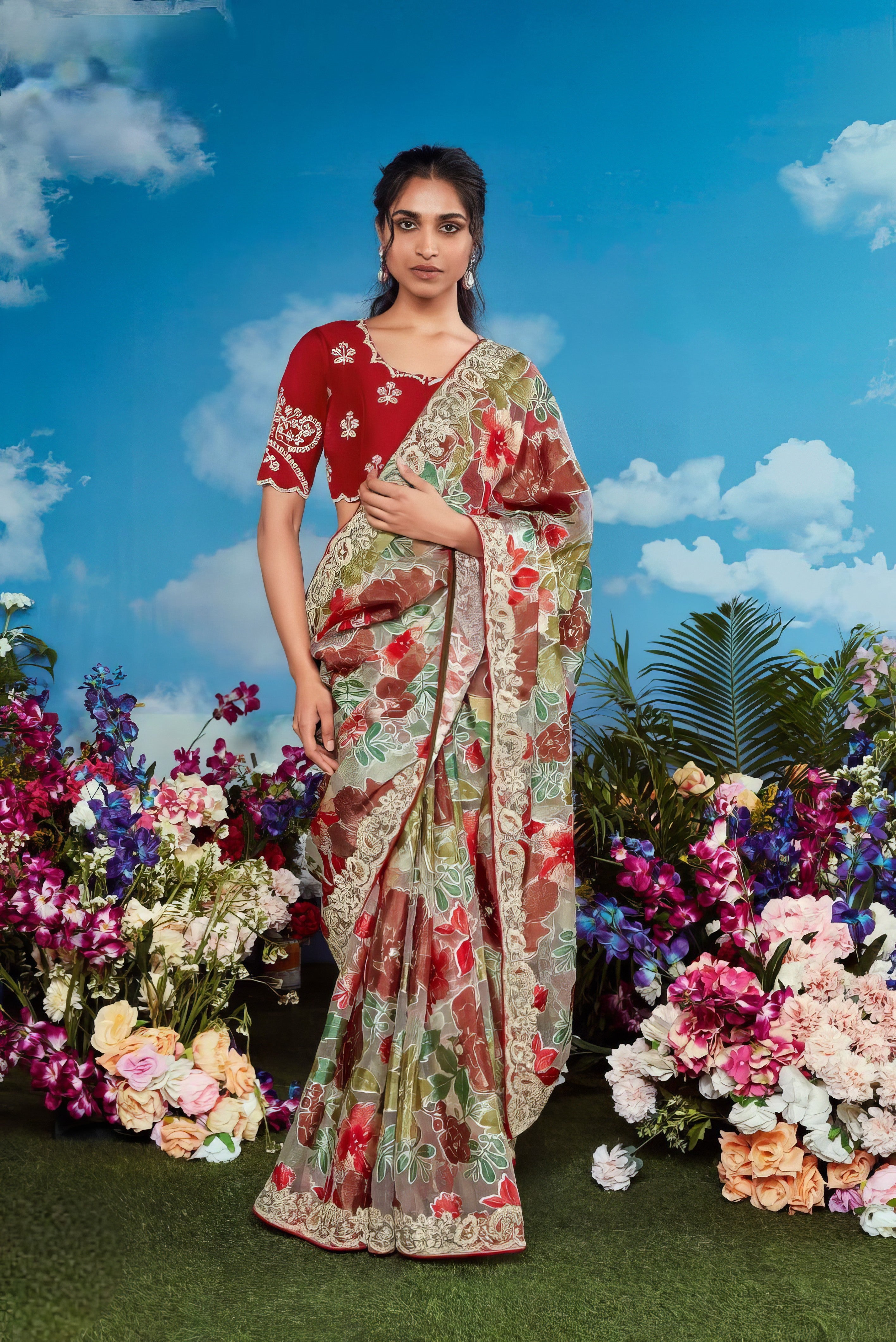 Velora Charm Saree LXSE0009