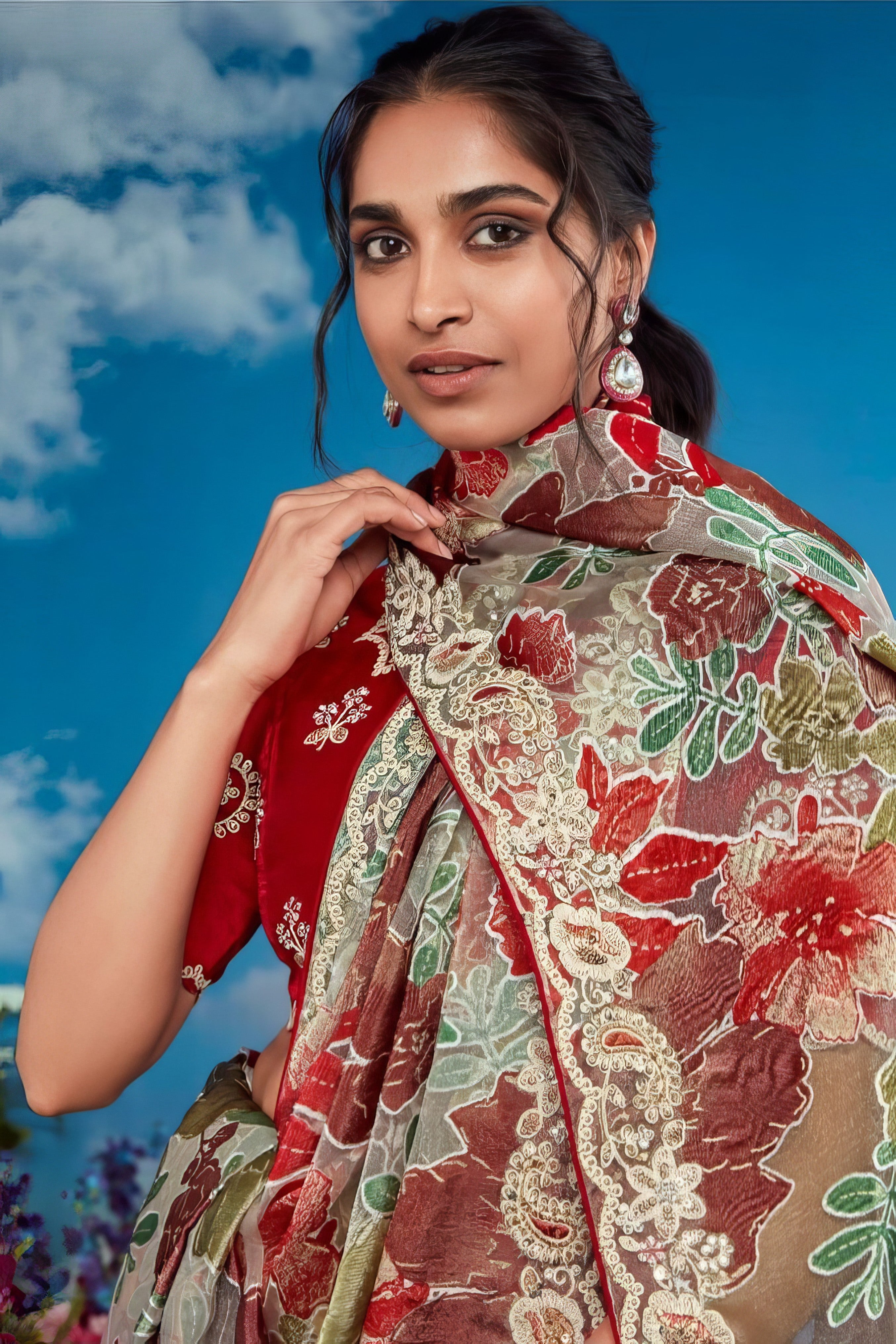 Velora Charm Saree LXSE0009