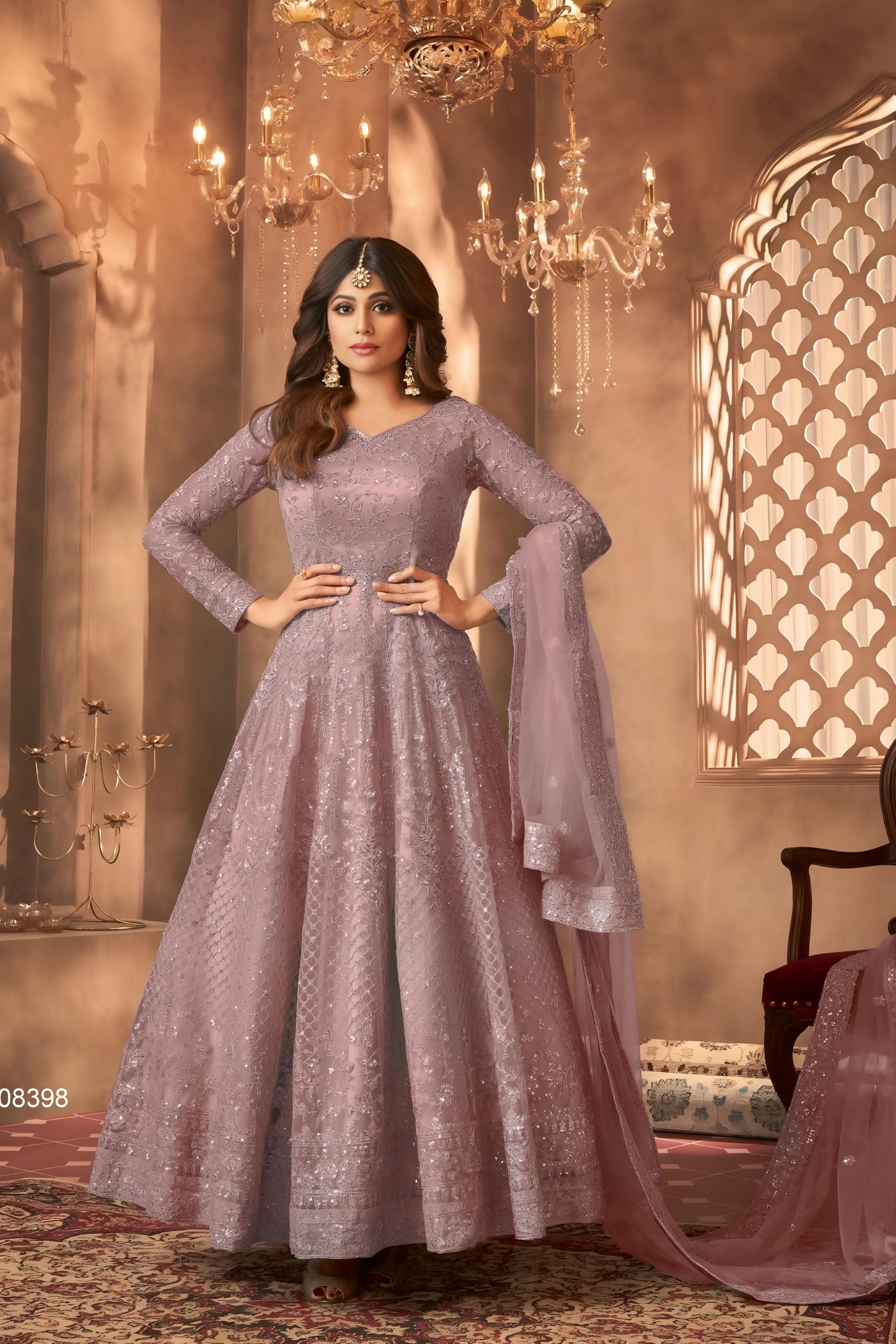 GleamDust Ensemble Gown EAGW0015