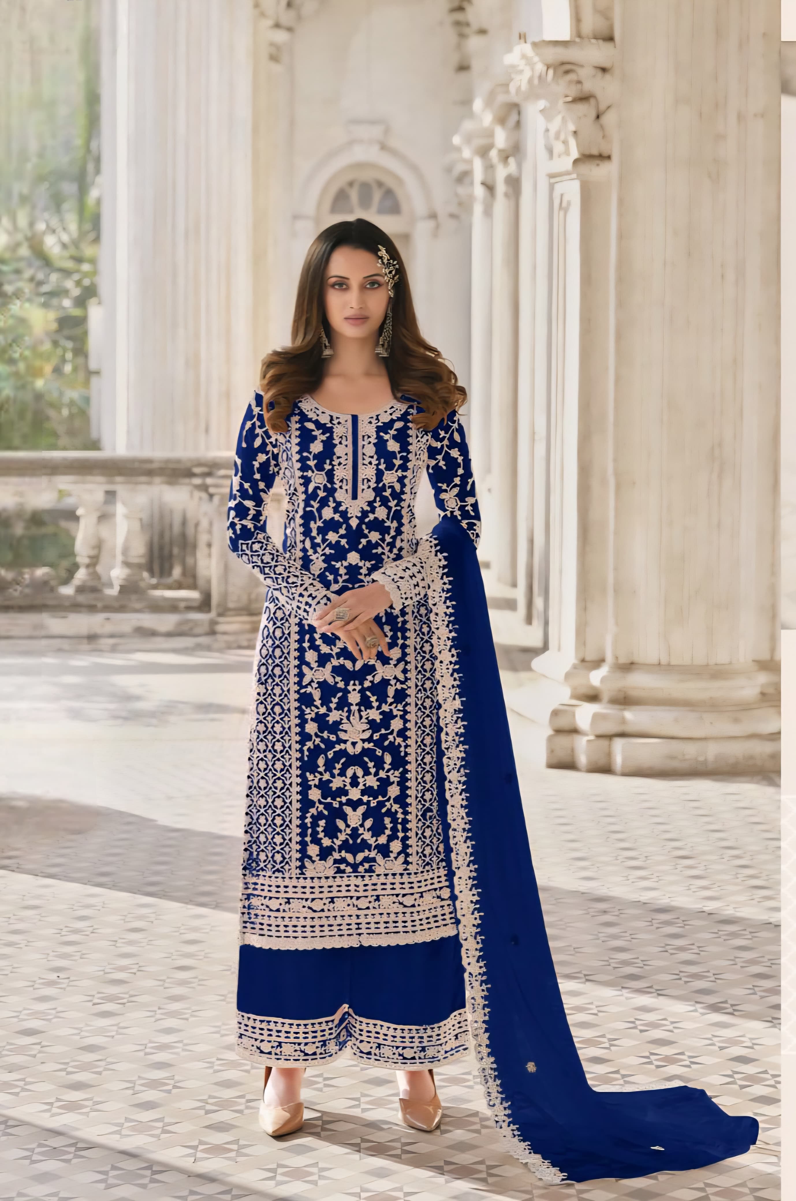 Butterfly Bloom Pakistani Suit EAPK0032