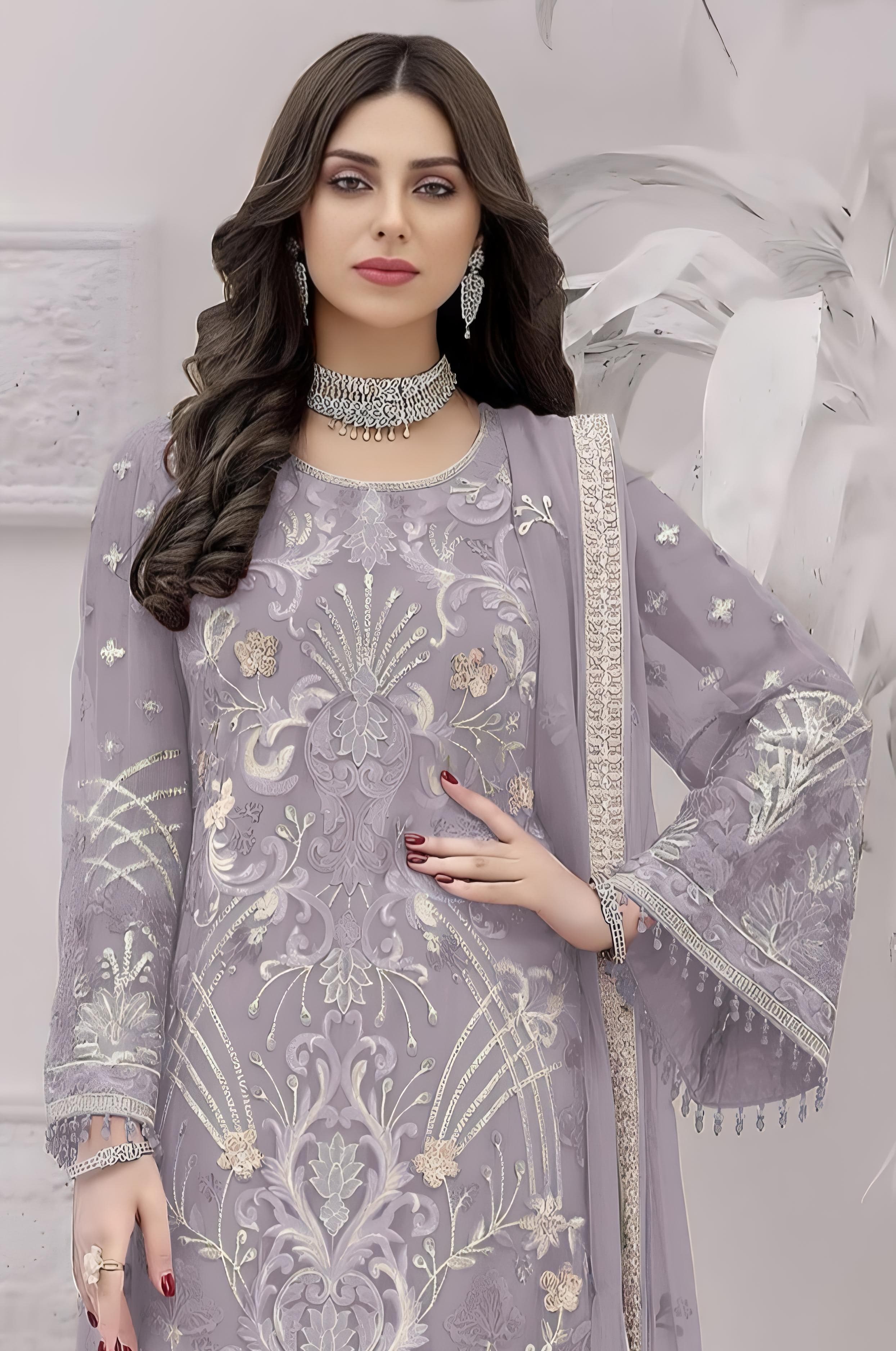 Georgette Glow Pakistani suit EAPK0010