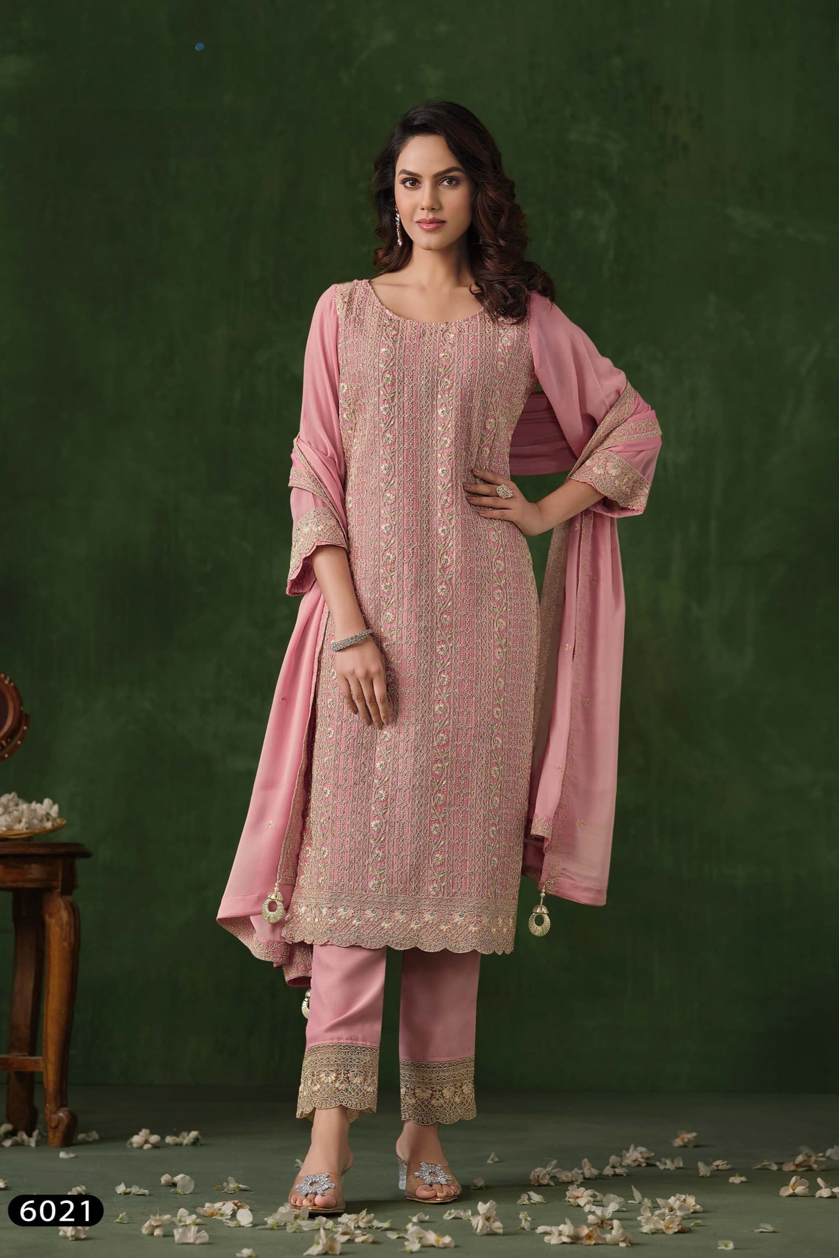 Coding Sequin Ensemble Pakistani Suit EAPK0038