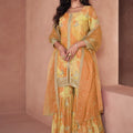 Heavy Fox Georgette Digital Print SHARARA EASR0013