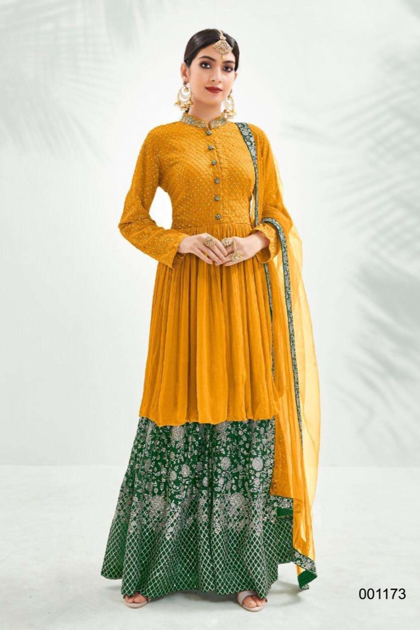 Georgette Shringar SHARARA EASR0019