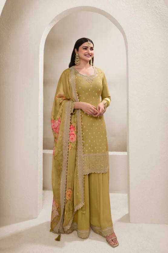 Zari Mirage embroderied SHARARA EASR00041