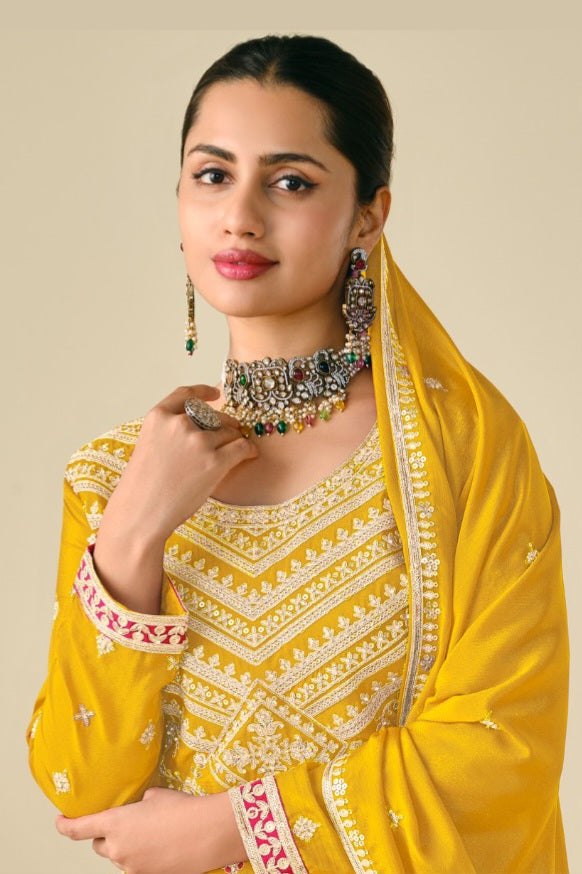 CHINON Charm Premium Sharara Suit LXSR0004