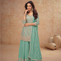 Real Chinon Fabric Luxury Sharara LXSR0010