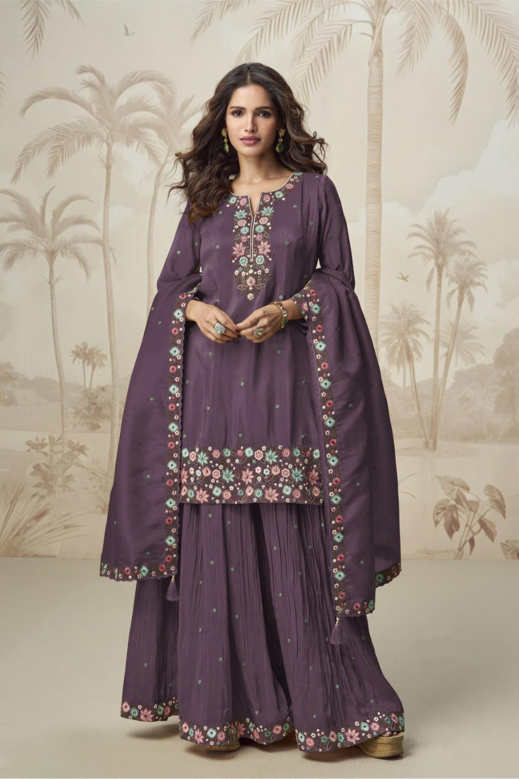 Florence Flair Luxury Sharara LXSR0011