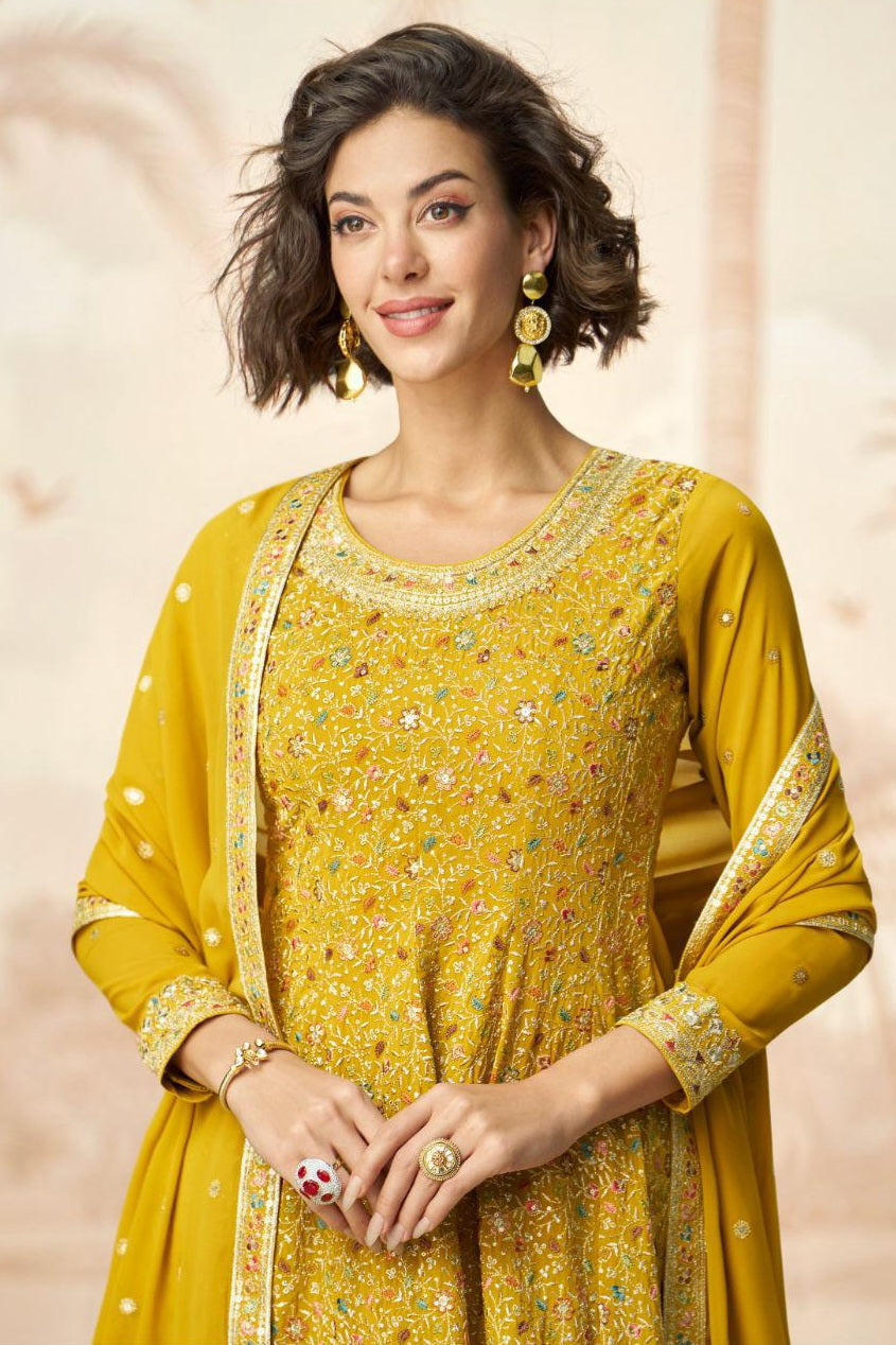 Orchid Elegance Luxury Sharara LXSR0013