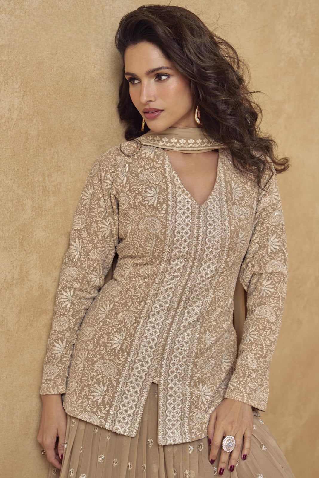 Real Georgatte Luxury Sharara LXLG0016